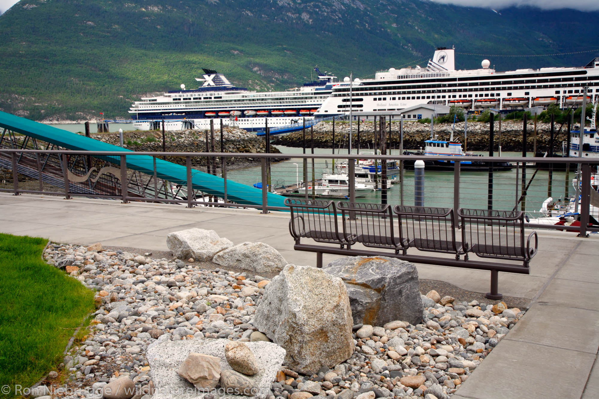 Boat harbor, Skagway, Alaska.