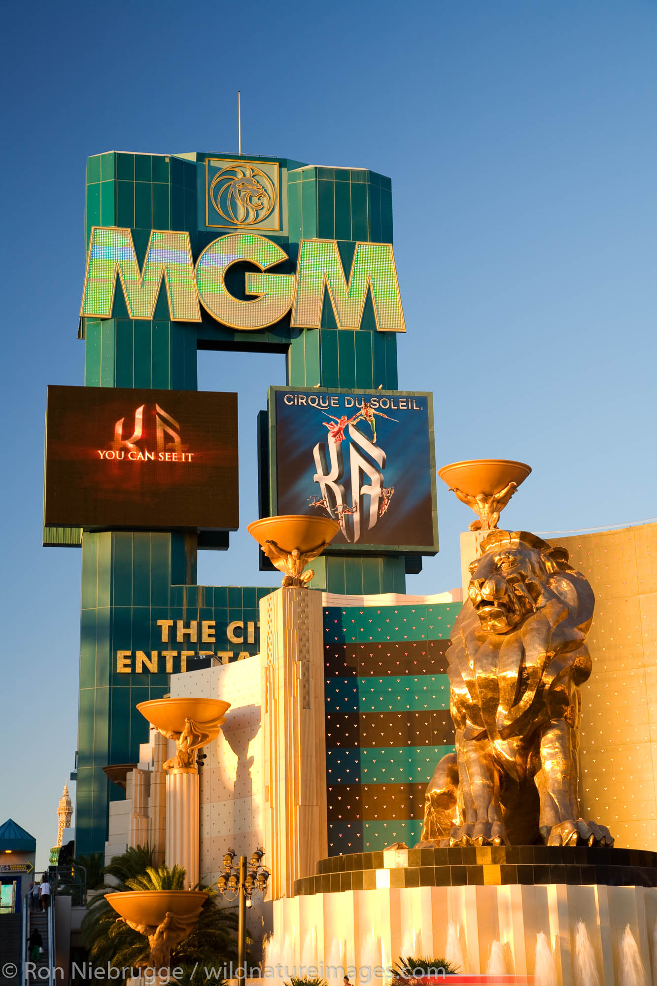MGM Grand Hotel and Casino, Las Vegas Strip, Las Vegas, Nevada.