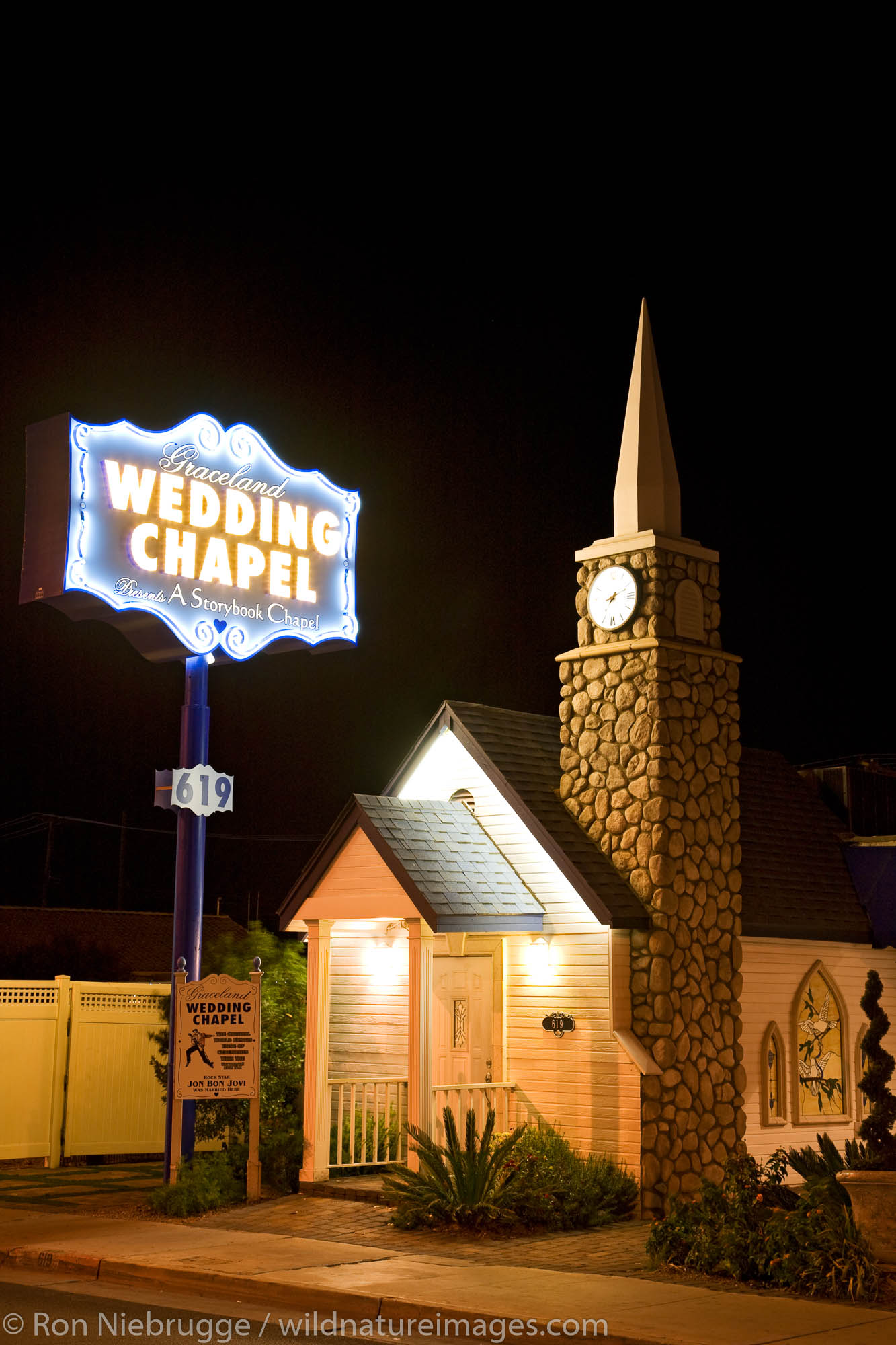 Graceland Wedding Chapel Graceland Wedding Chapel, Las Vegas, Nevada.
