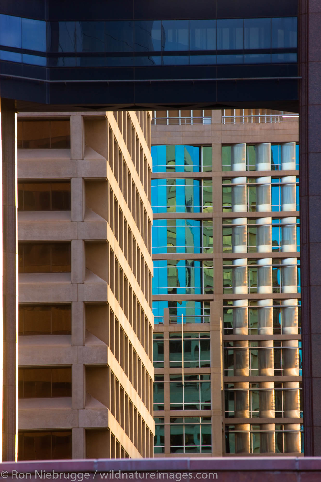 Office buildings in Downtown, Phoenix, Arizona.