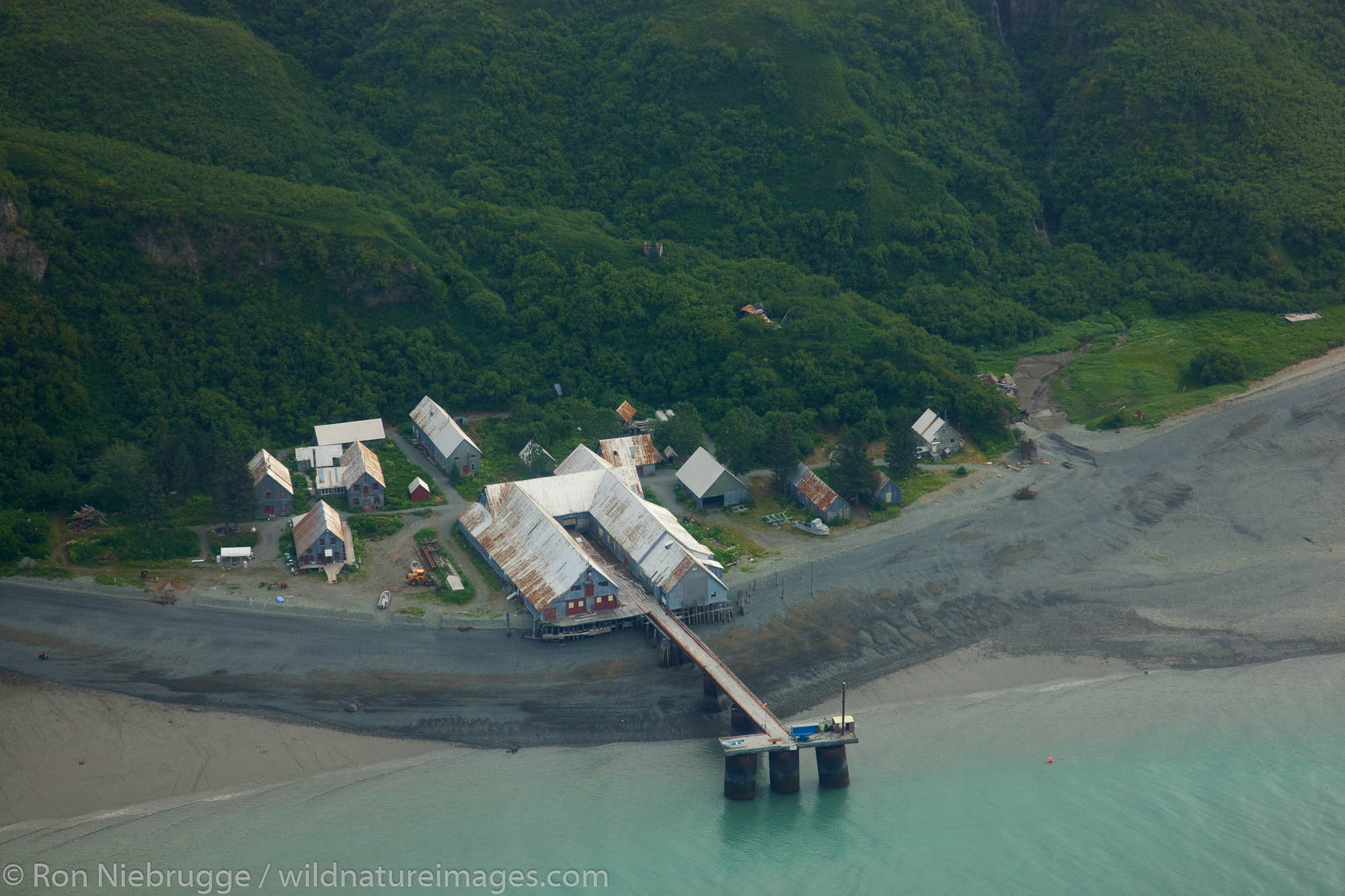 Snug Harbor Cannery, Lake Clark National Park, Alaska.