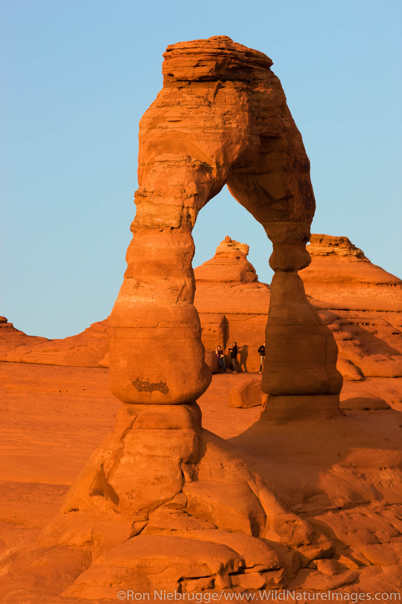 Delicate Arch, Arches National Park, near Moab, Utah.