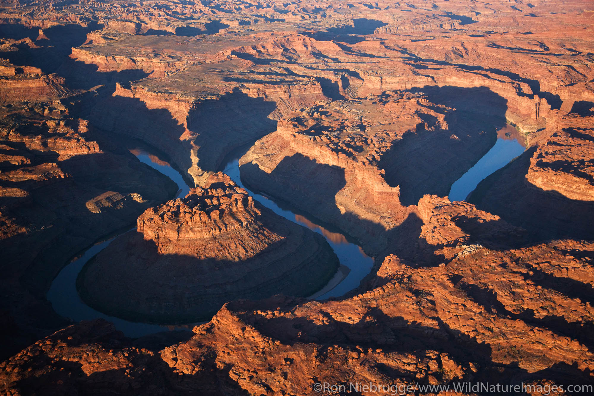 Figure 8 n the Colorado River, Island in the Sky District, Canyonlands National Park, near Moab, Utah.