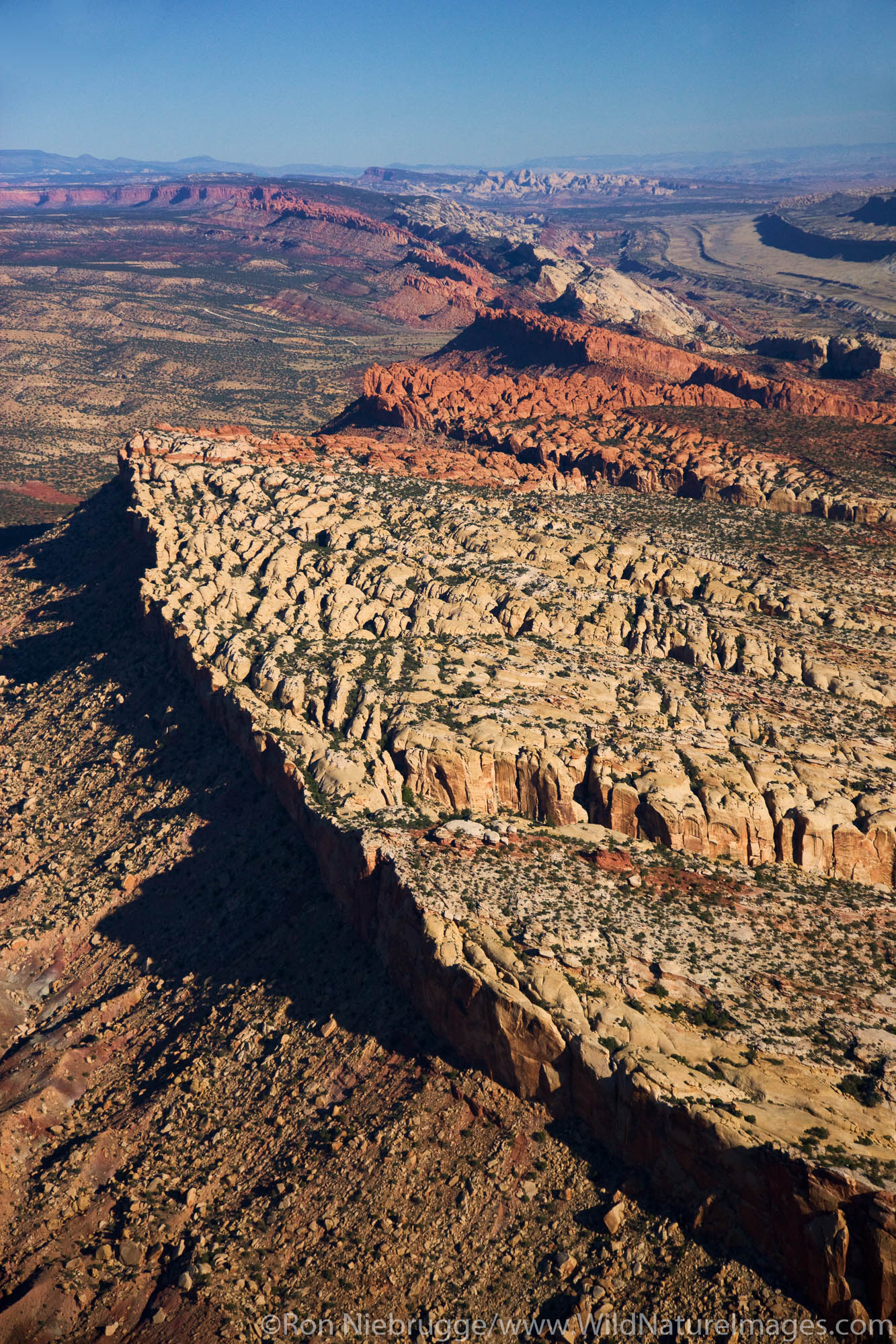 The Waterpocket Fold, Capitol Reef National Park, Utah.