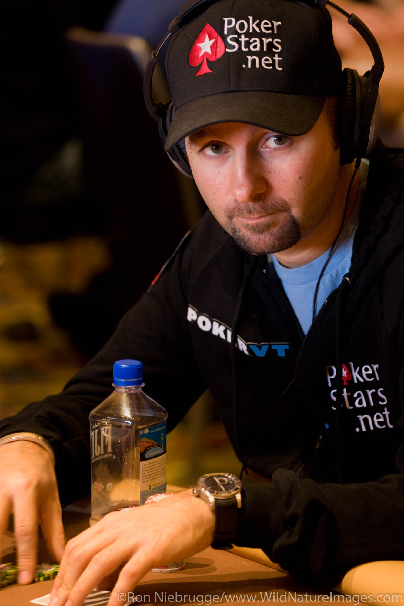 Daniel Negreanu at the 2008 World Poker Tour Festa Al Lago poker tournament at the Bellagio Resort and Casino, Las Vegas, Nevada...