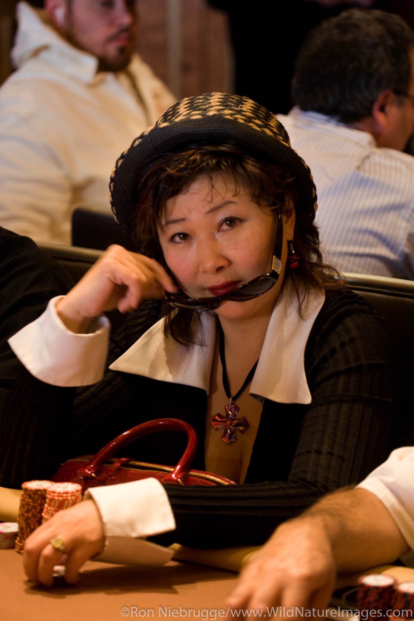Joanne J.J. Liu at the 2008 World Poker Tour Festa Al Lago poker tournament at the Bellagio Resort and Casino, Las Vegas, Nevada...
