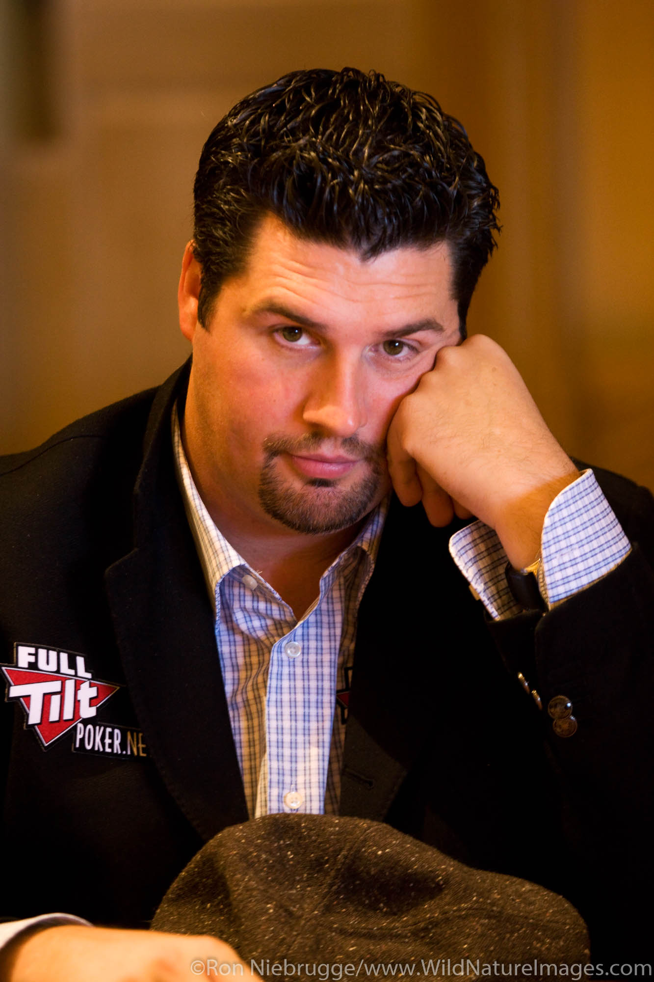 "Yukon" Brad Booth at the 2008 World Poker Tour Festa Al Lago poker tournament at the Bellagio Resort and Casino, Las Vegas...