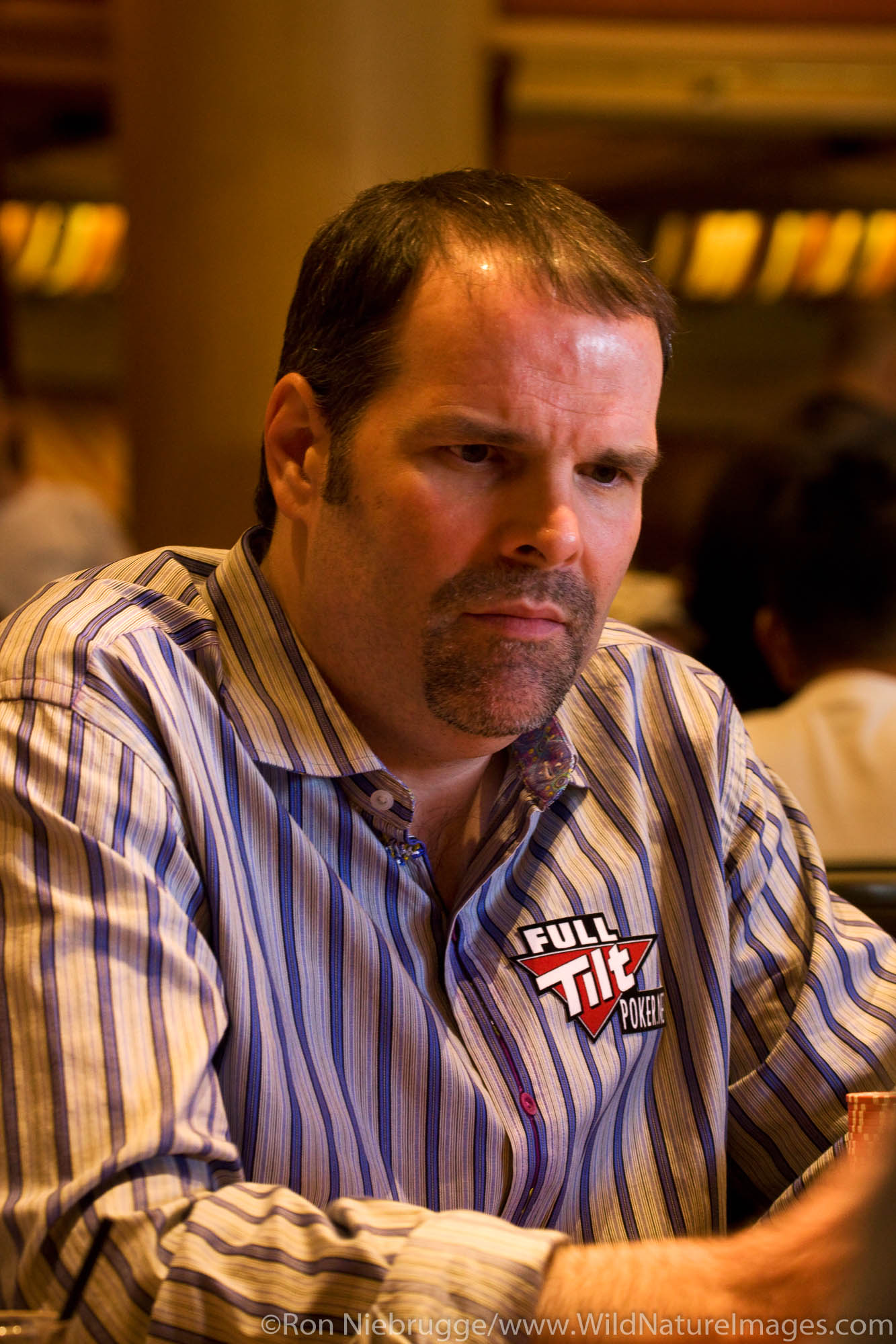 Howard Lederer "The Professor" at the 2008 World Poker Tour Festa Al Lago poker tournament at the Bellagio Resort and Casino...