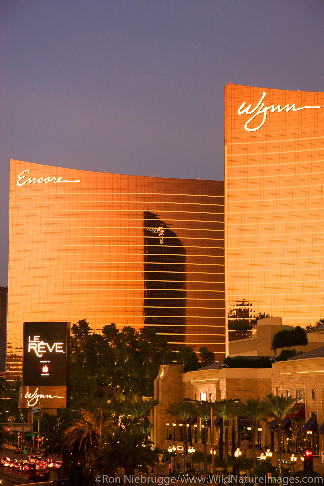 The Wynn and Encore, Las Vegas, Nevada.
