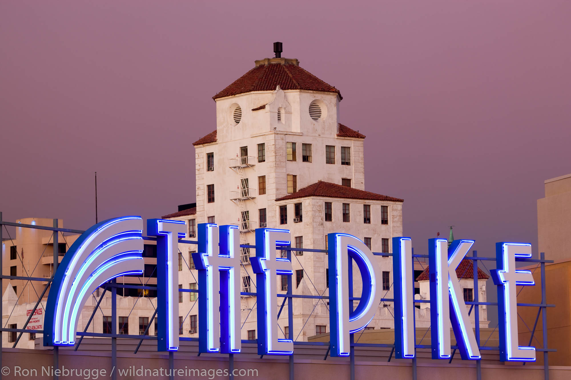 The Pike, Waterfront Center, Long Beach, California.