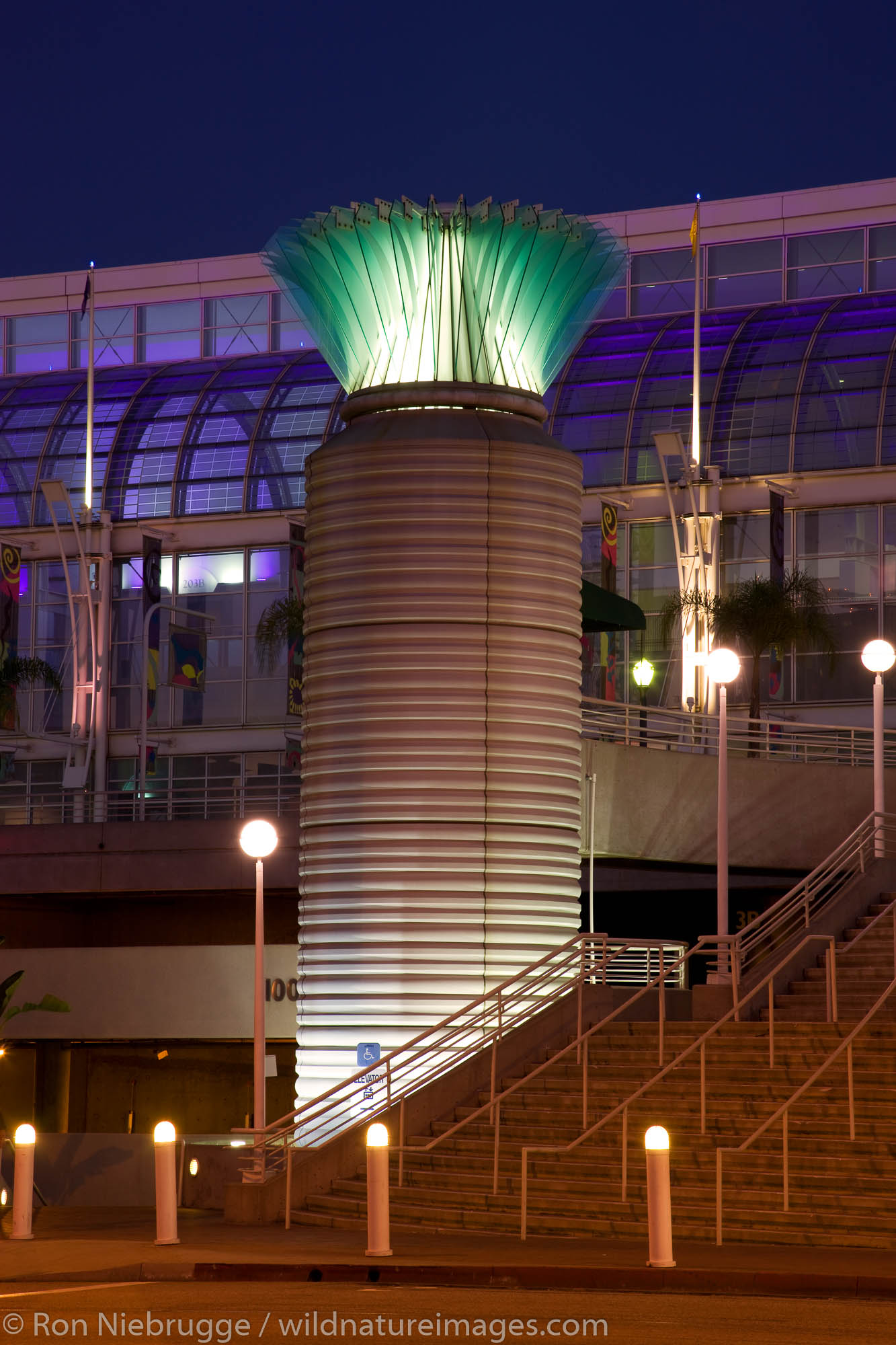 Long Beach Convention Center, Waterfront Center, Long Beach, California.