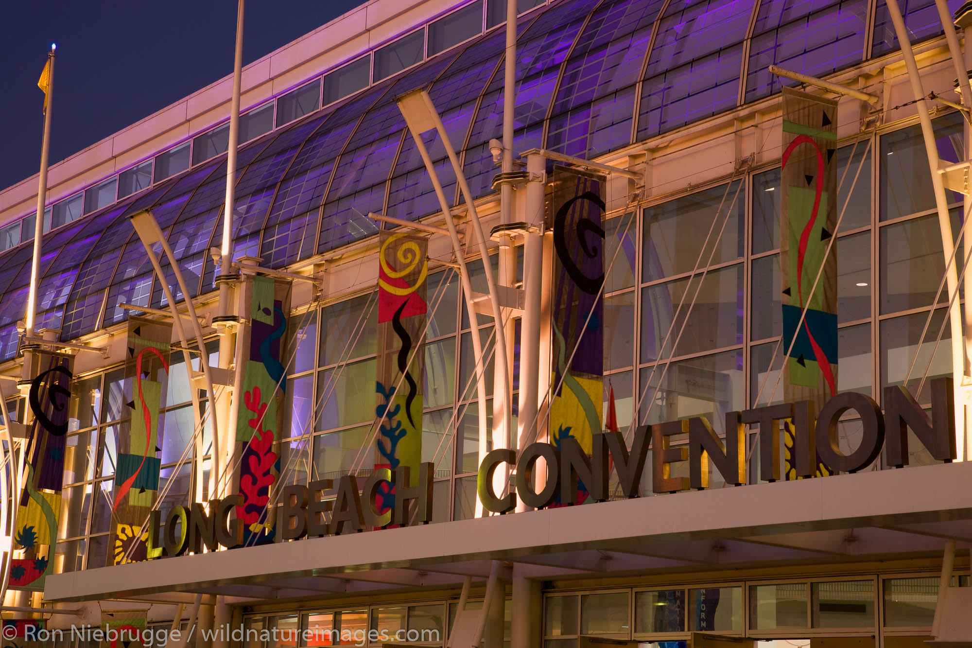 Long Beach Convention Center, Waterfront Center, Long Beach, California.