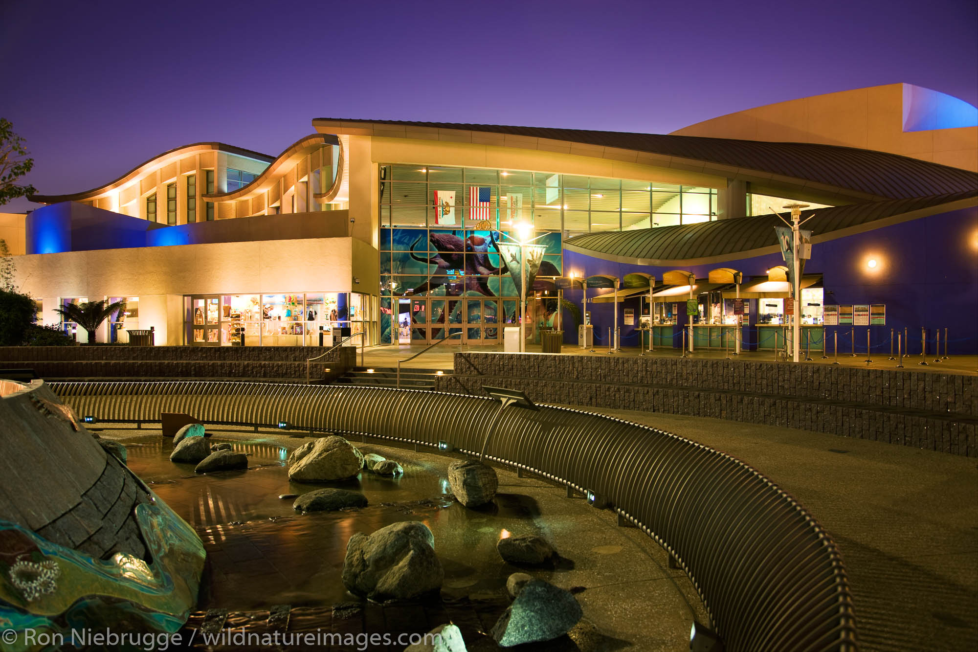 Aquarium of the Pacific, Waterfront Center, Long Beach, California.