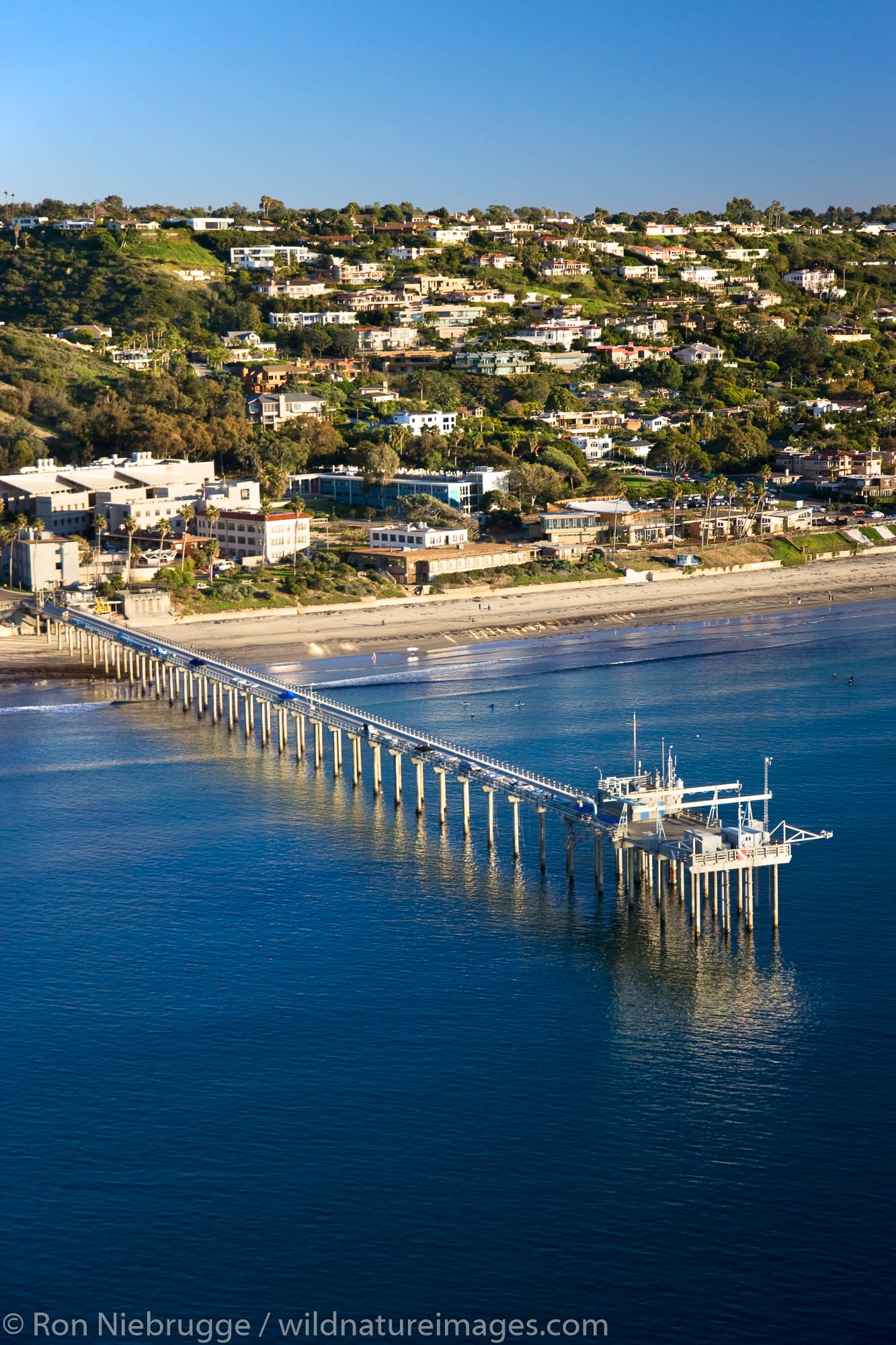 Scripps Pier, La Jolla, San Diego County, California.