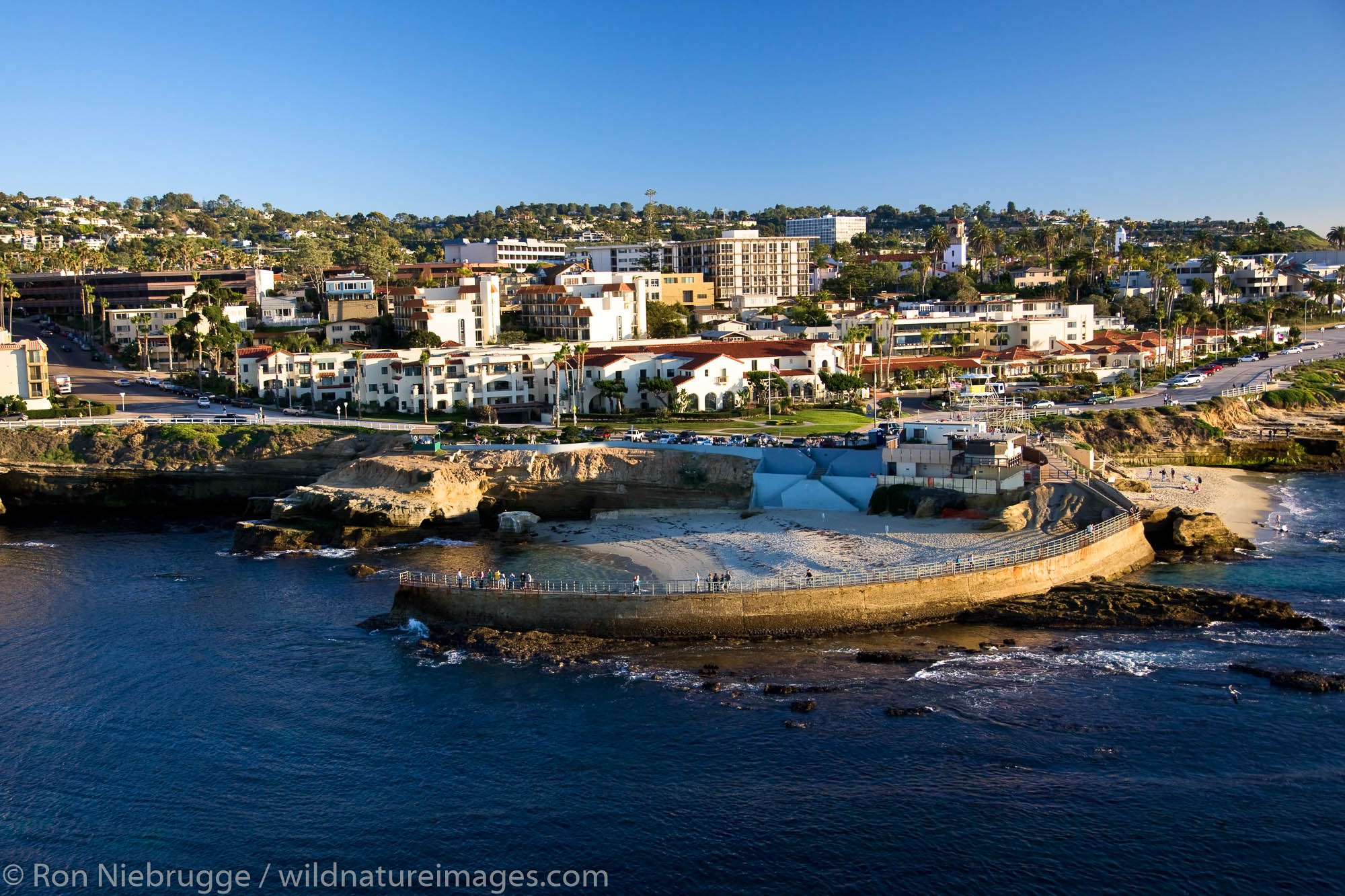 Childrens Pool Beach, La Jolla, San Diego County, California.