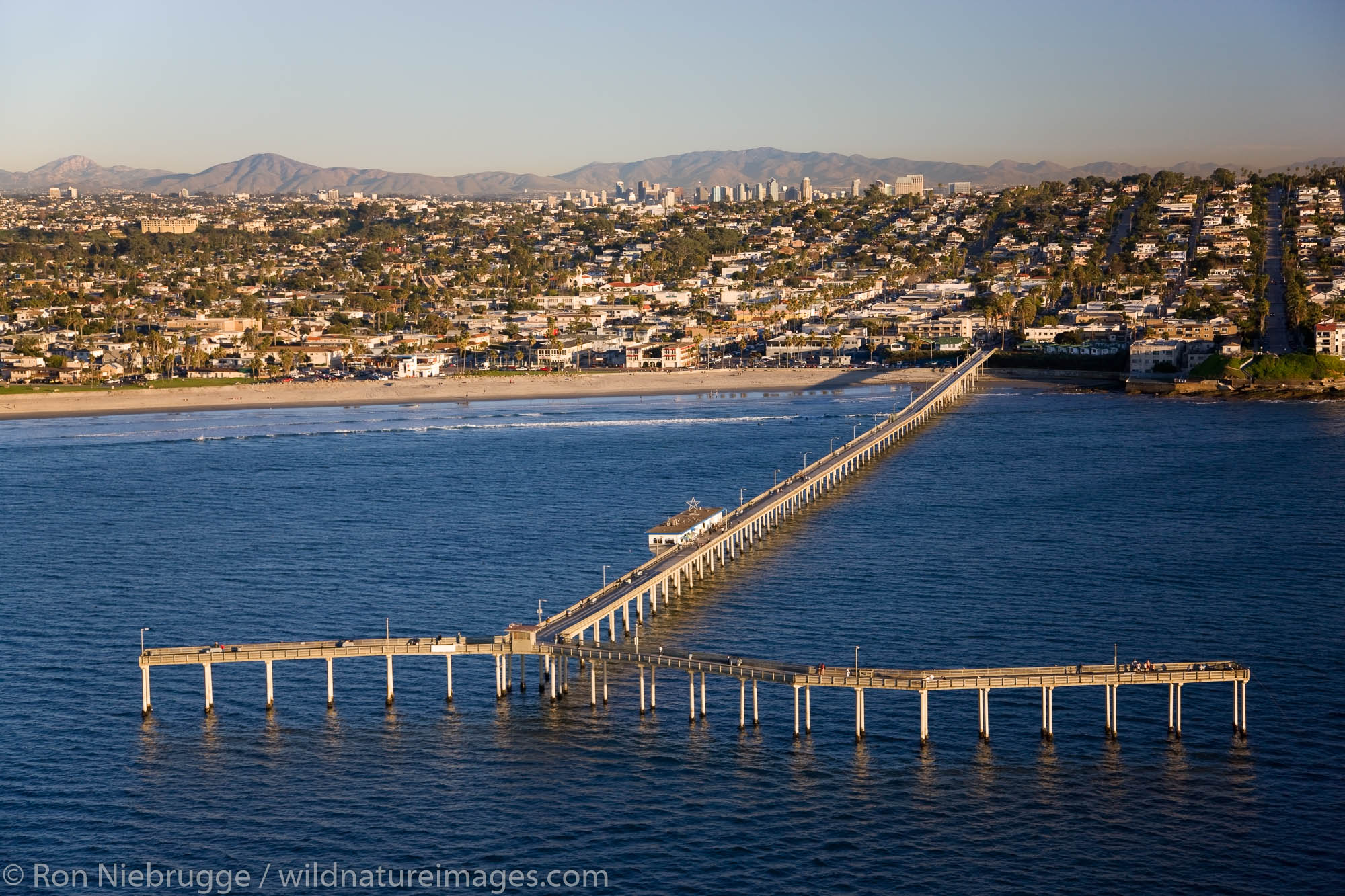 Ocean Beach Pier, Ocean Beach, San Diego, California.