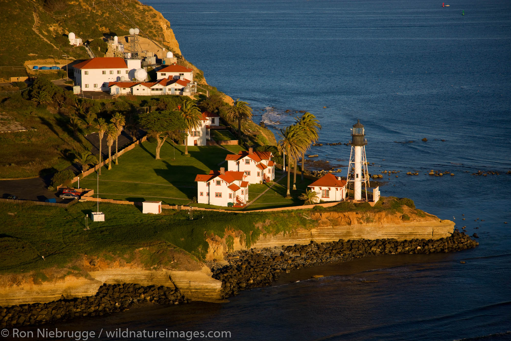 Point Loma Lighthouse (new), Point Loma, San Diego, California.