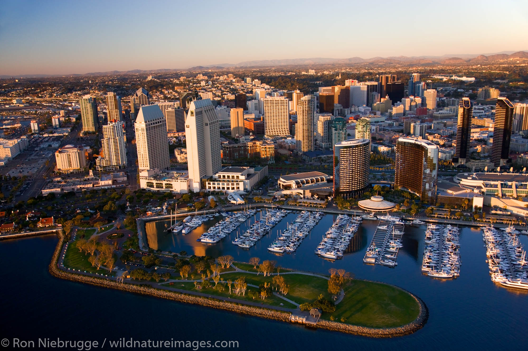 Downtown San Diego, California.