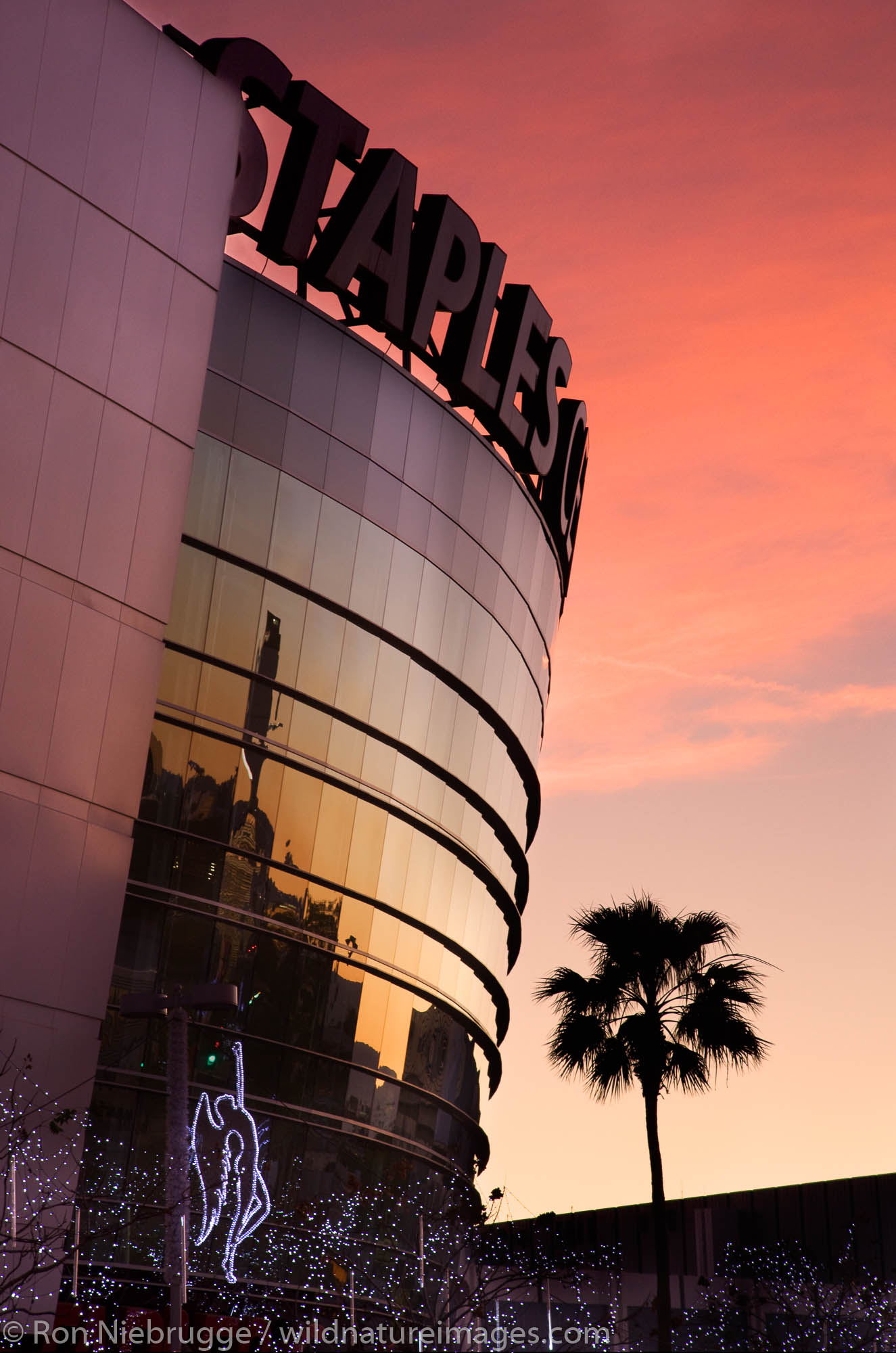 L.A. LIVE entertainment campus includes the Nokia and Staples Centers along with restaurants and retail stores, Downtown Los...