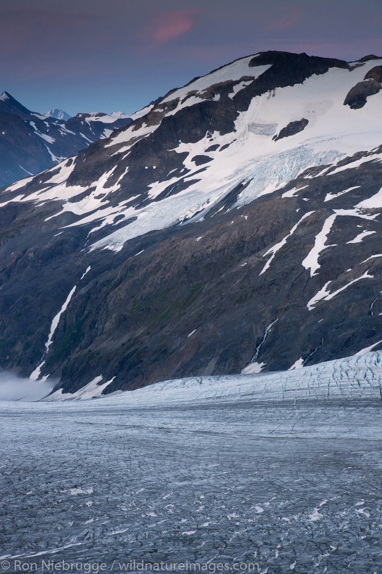 Harding Icefield, Kenai Fjords National Park, Alaska.