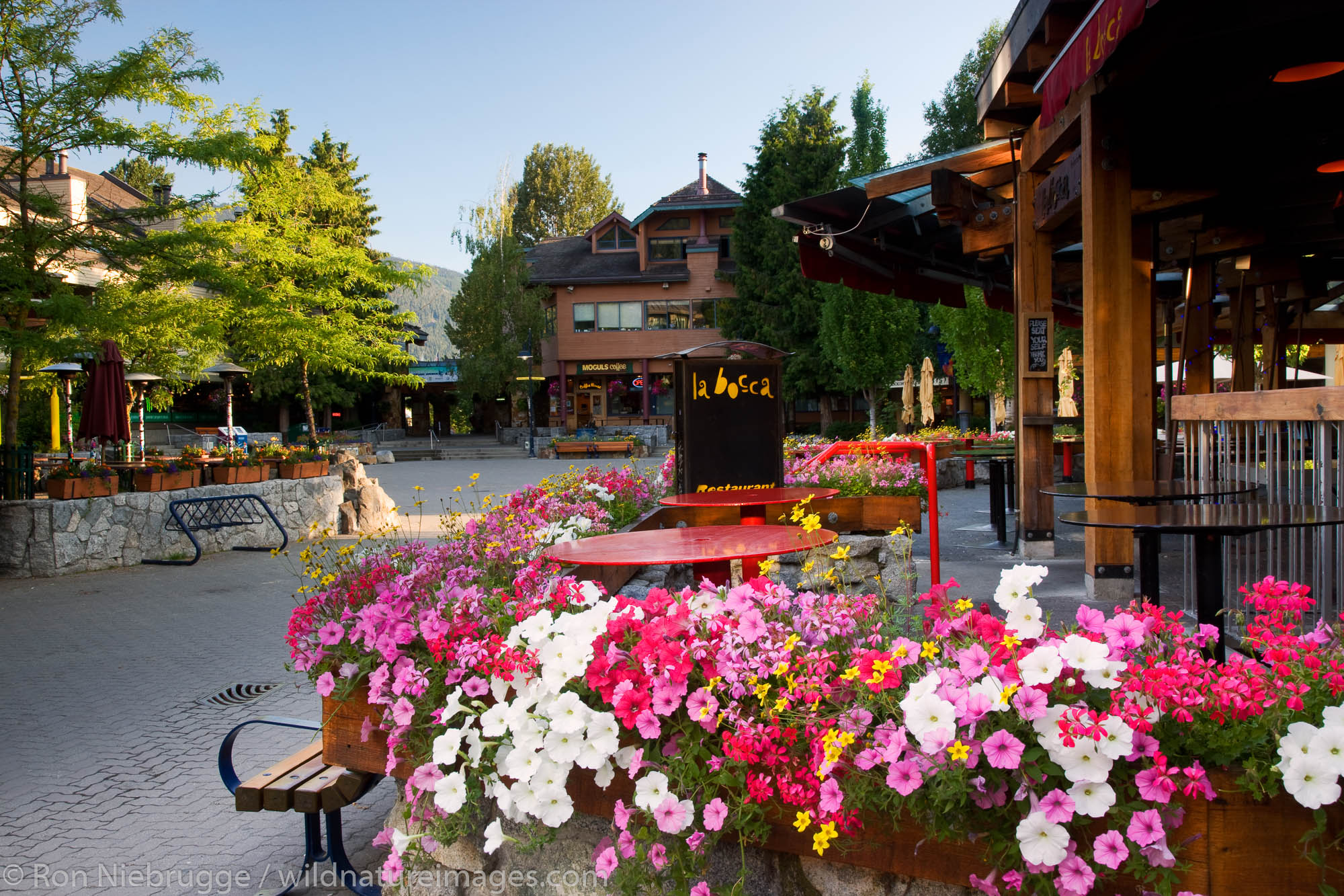 Whistler Village, Whistler, British Columbia, Canada.