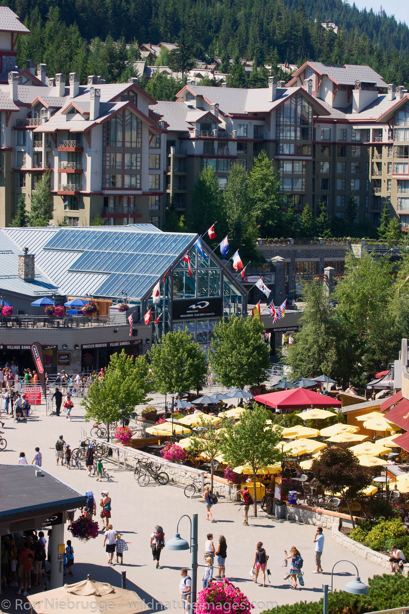 Whistler Village, Whistler, British Columbia, Canada.