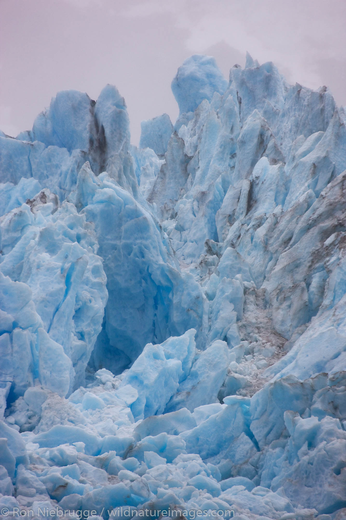 Northwestern Glacier, Northwestern Fjord, Kenai Fjords National Park, Alaska.