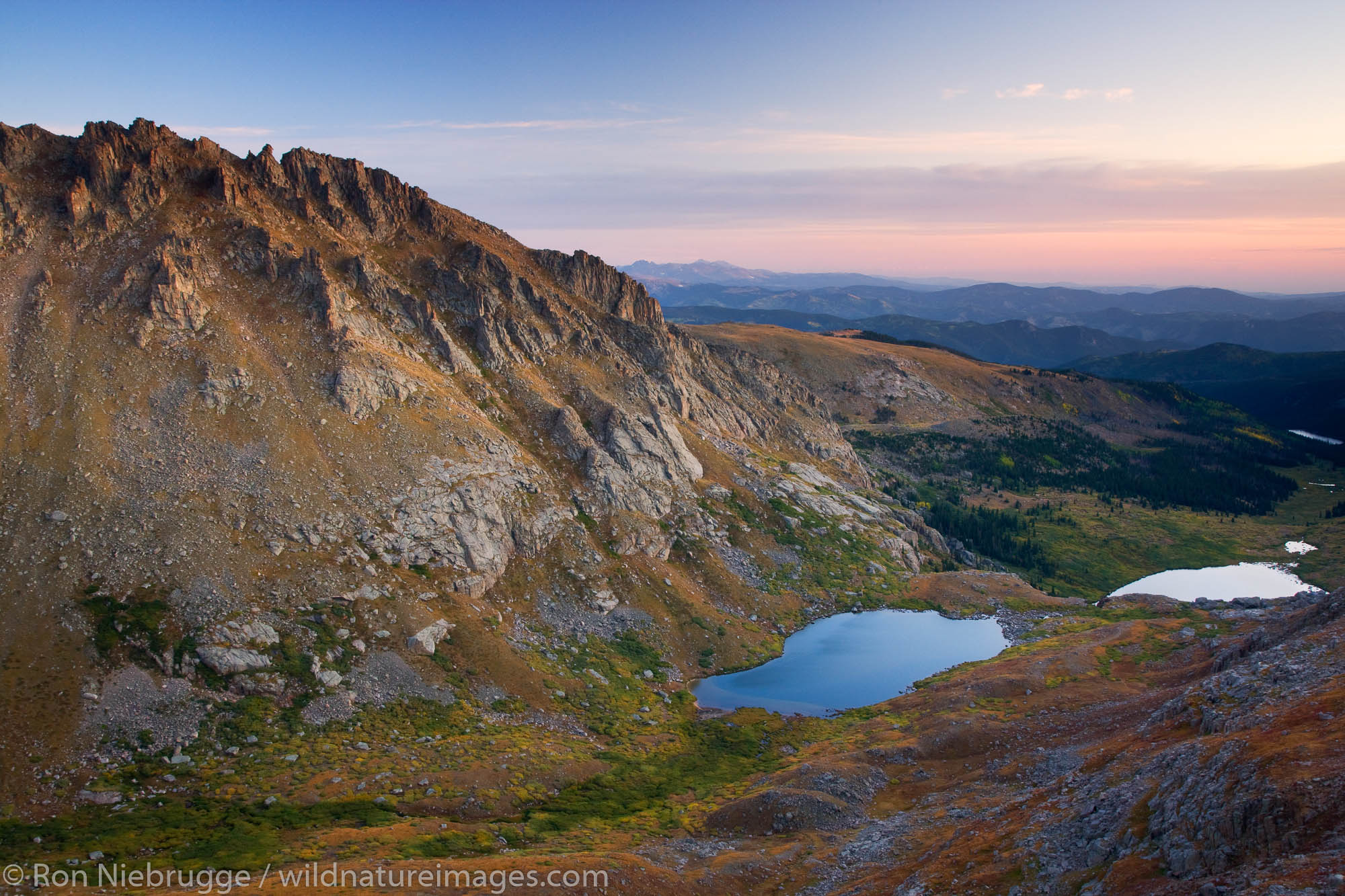 Summit Lake area, Mount Evans Recreation Area, Arapaho National Forest, Colorado.