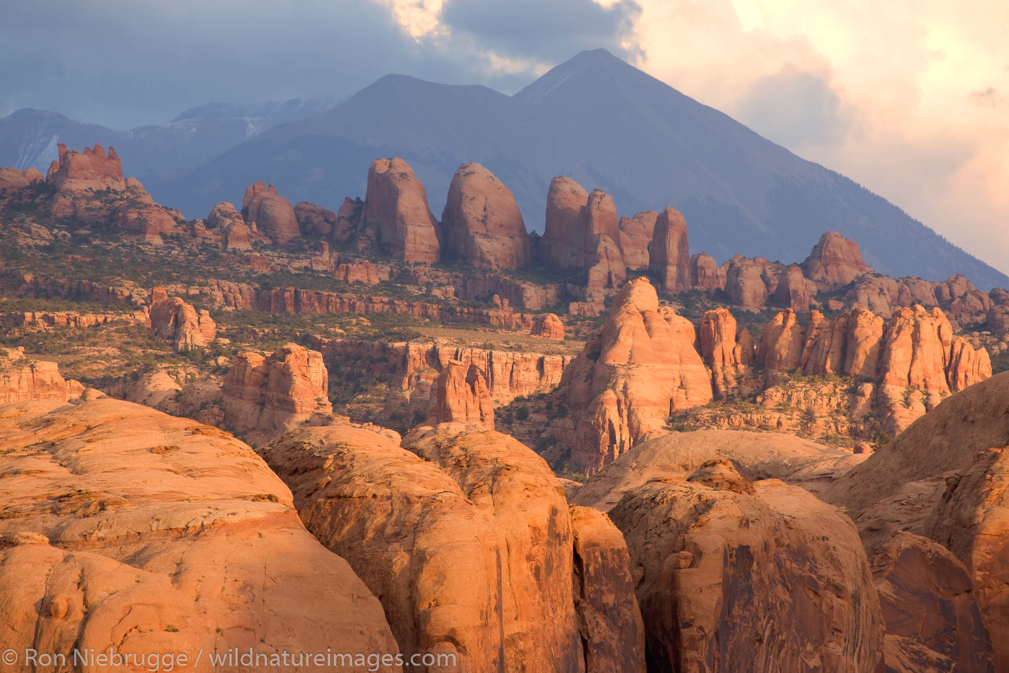 Behind The Rocks Wilderness Study Area, near Moab, Utah.