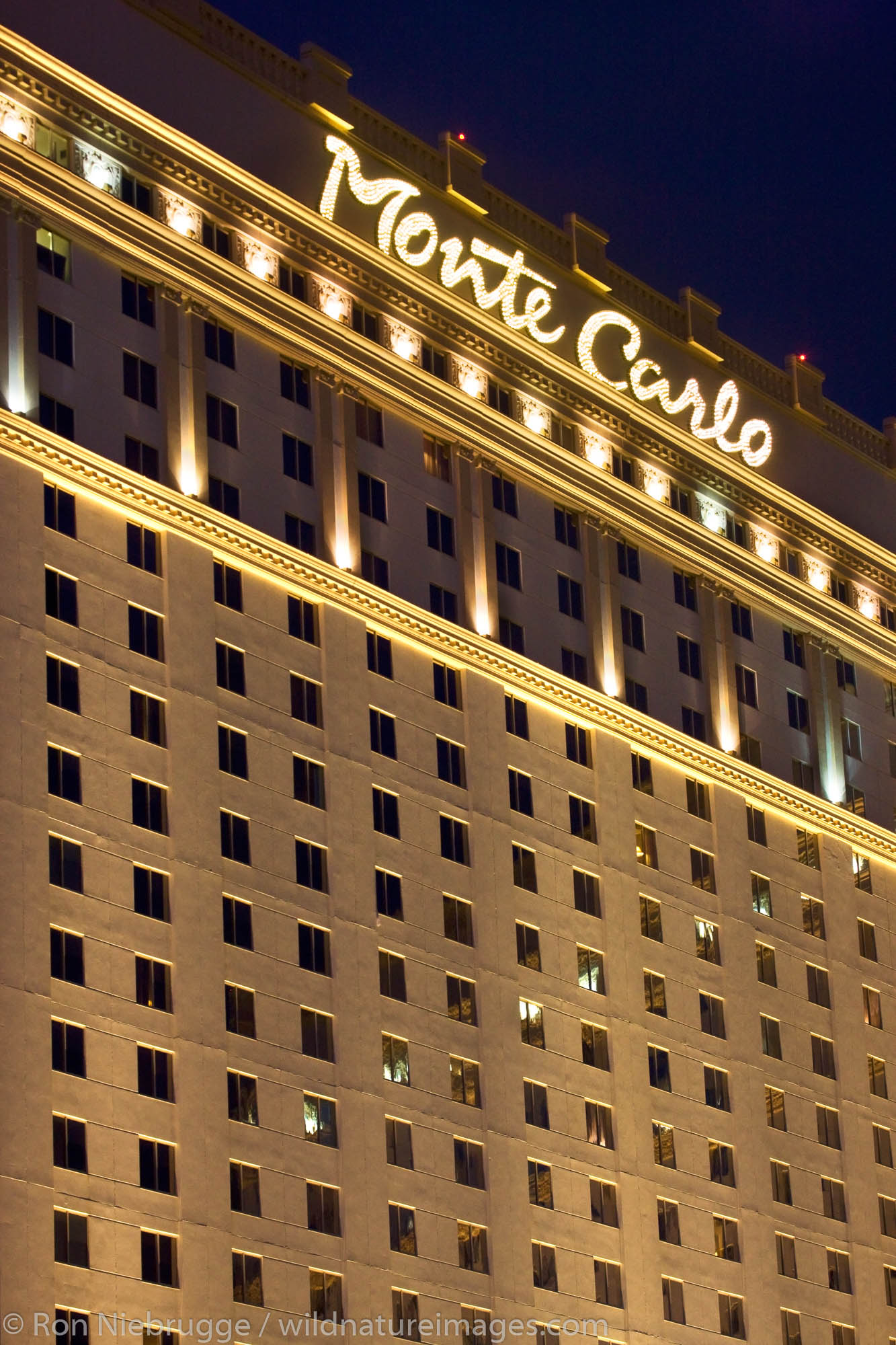 Monte Carlo Hotel and Casino, Las Vegas, Nevada.