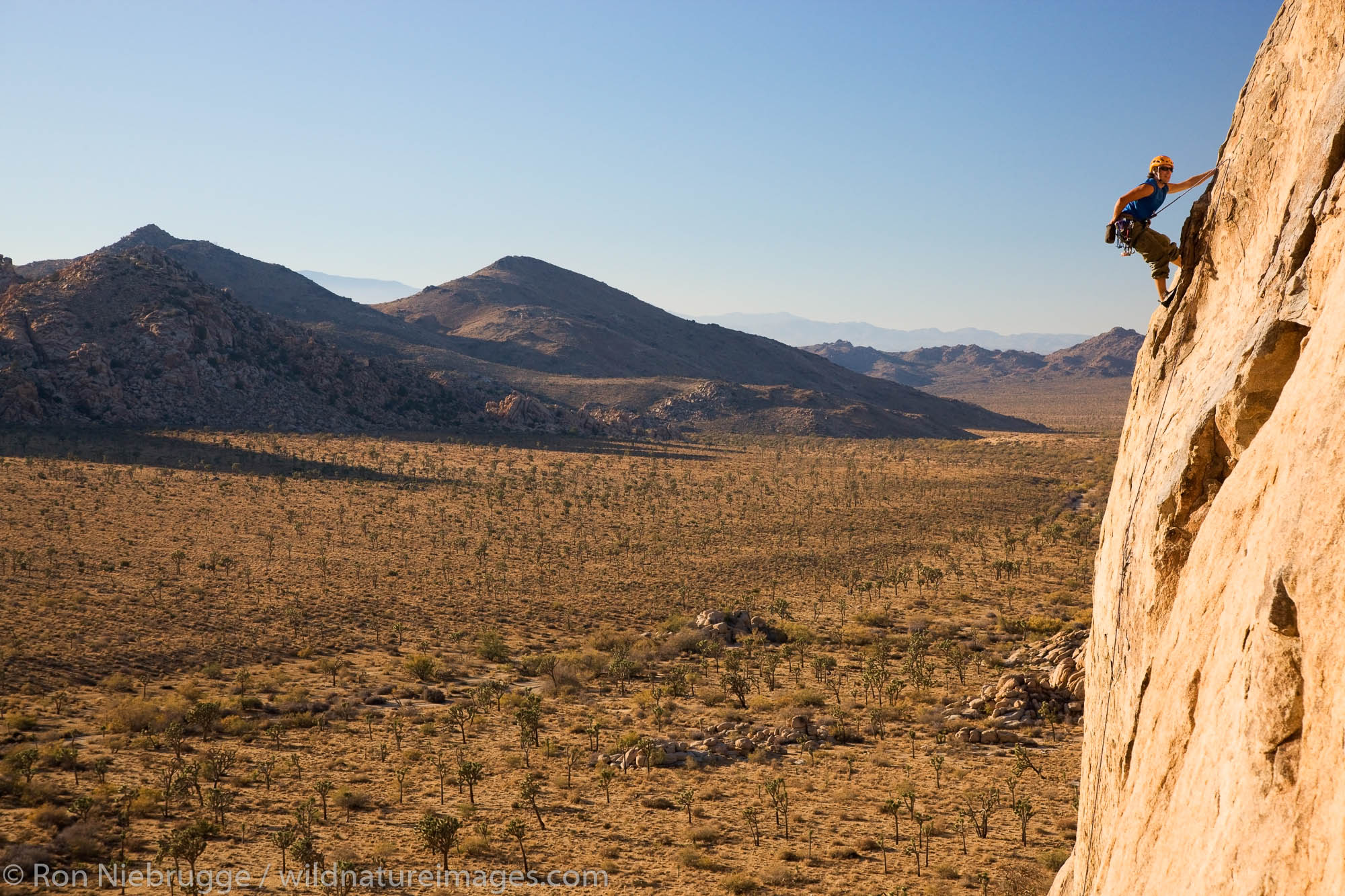 Rock Climbing, Joshua Tree National Park Photos by Ron Niebrugge