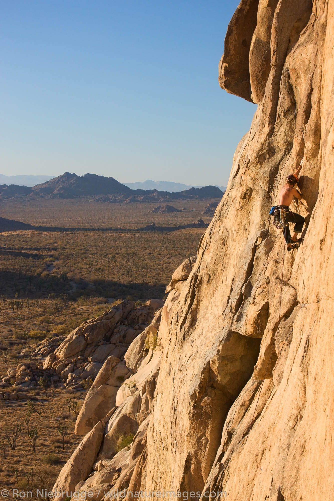 Rock Climbing Joshua Tree National Park Photos By Ron Niebrugge