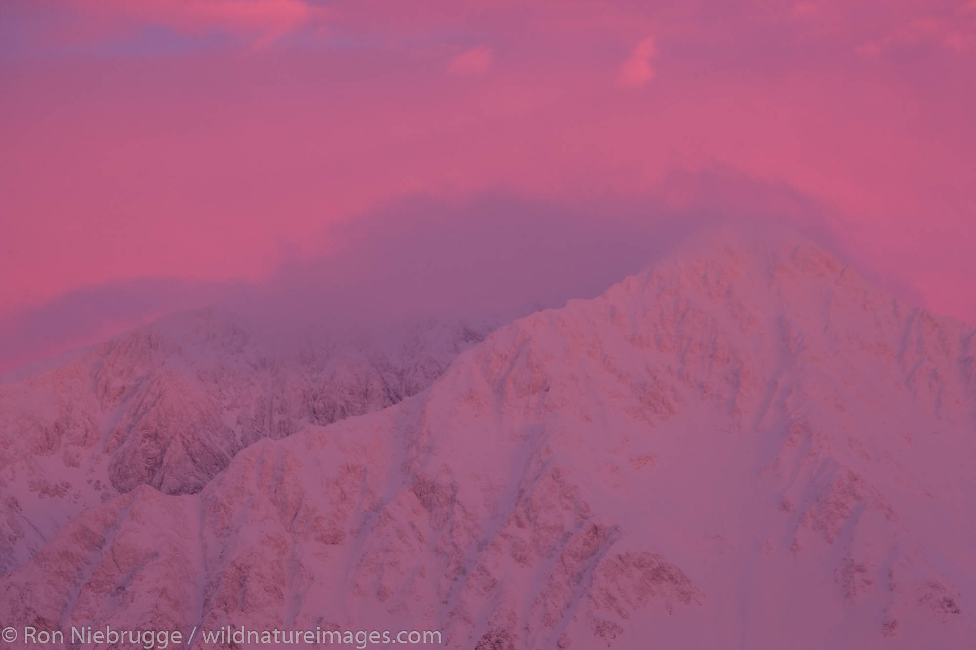 Resurrection Peak, Chugach National Forest, Seward, Alaska.
