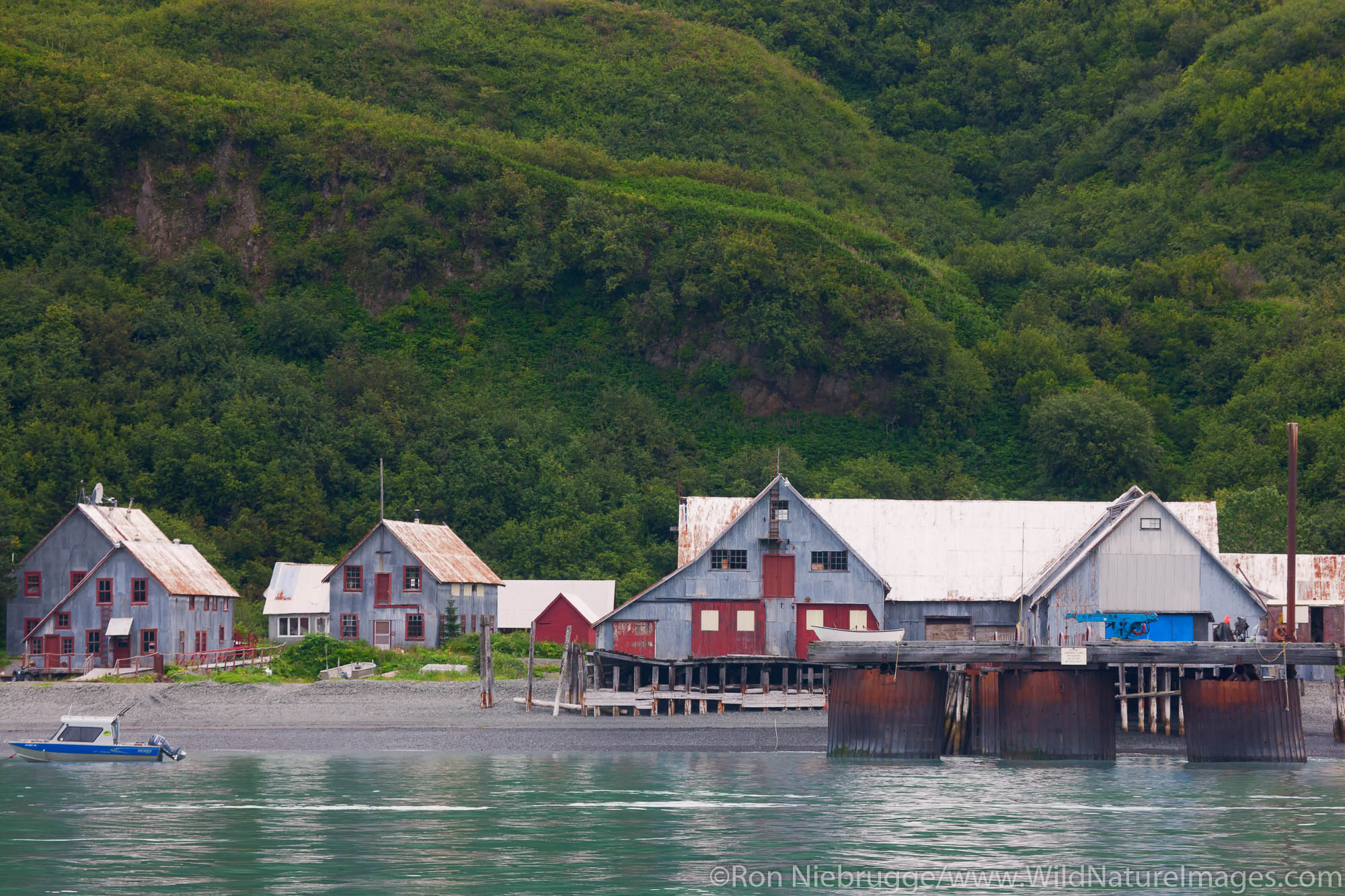Snug Harbor Cannery, Lake Clark National Park, Alaska.