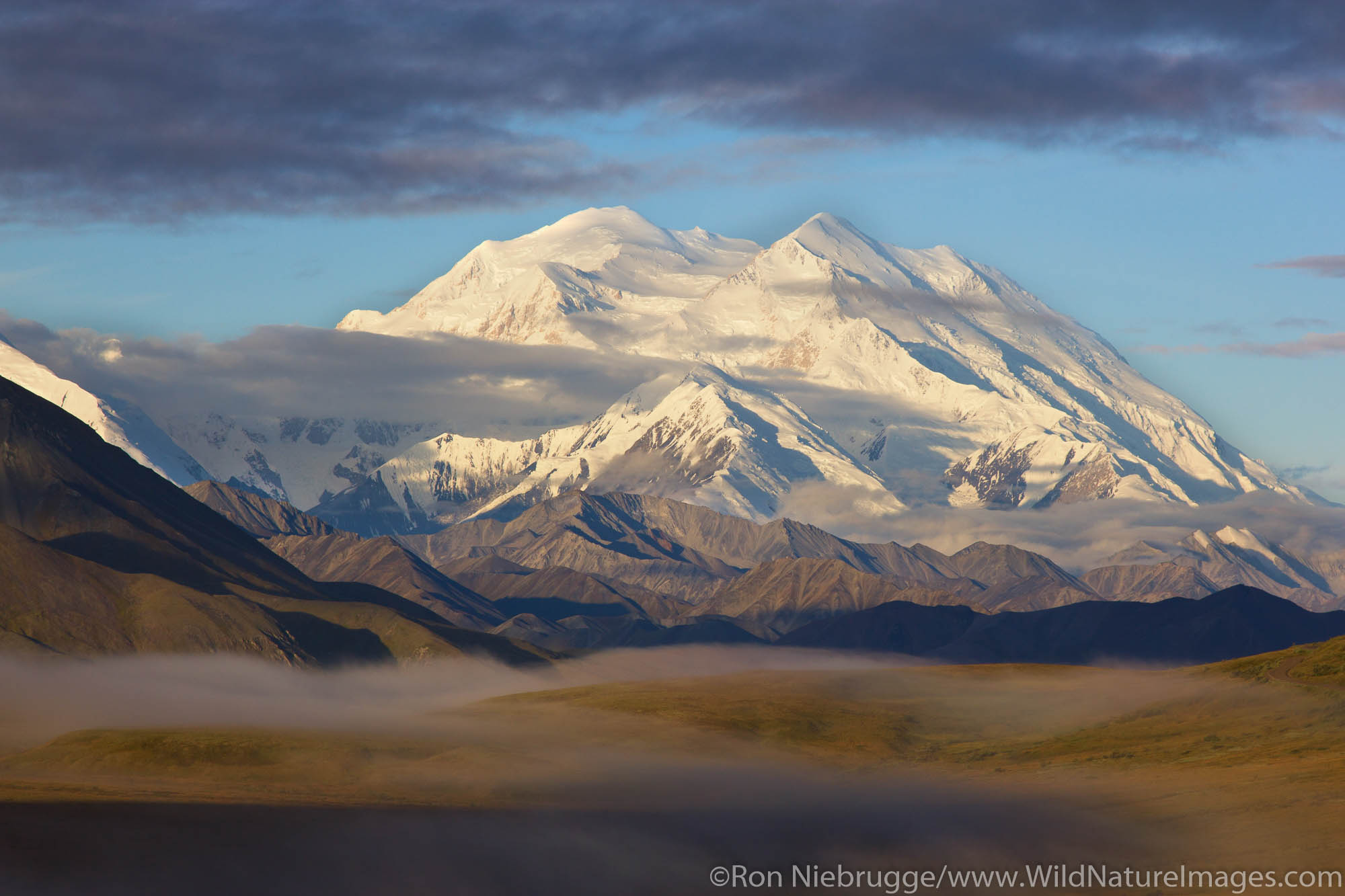 Mt. McKinley, Denali National Park, Alaska.