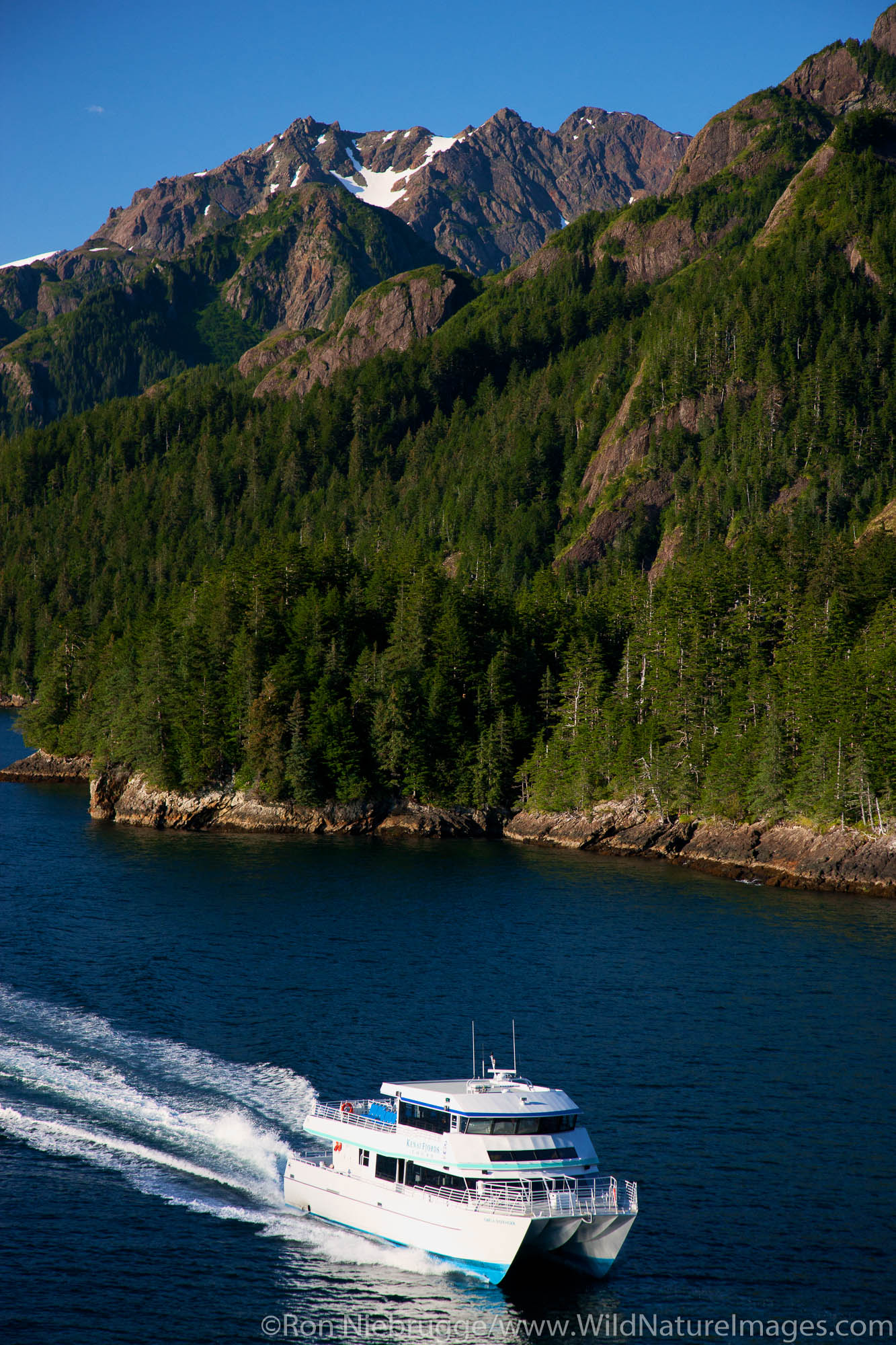 Aerial photo shoot for Kenai Fjords Tours 8-19-2010, near Seward, Alaska.