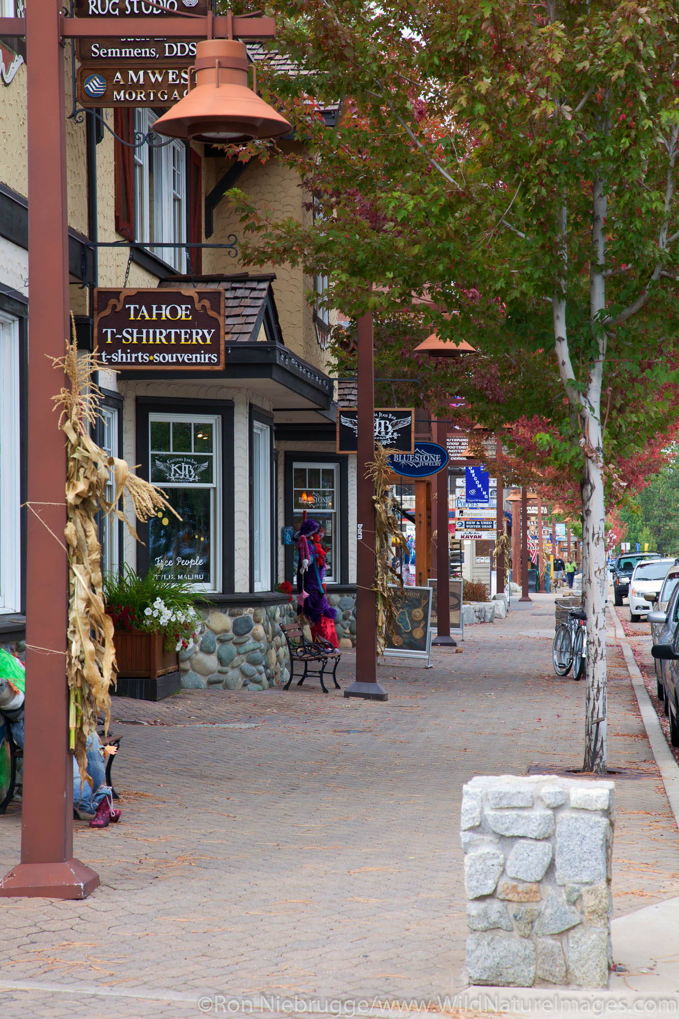 Tahoe City, Lake Tahoe, California.