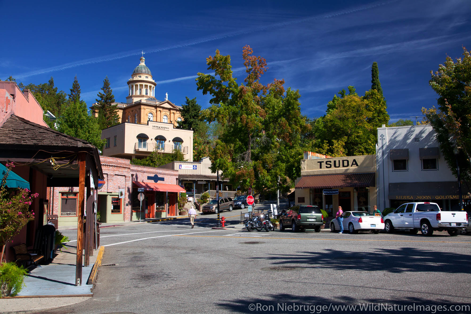 Old town Auburn, California