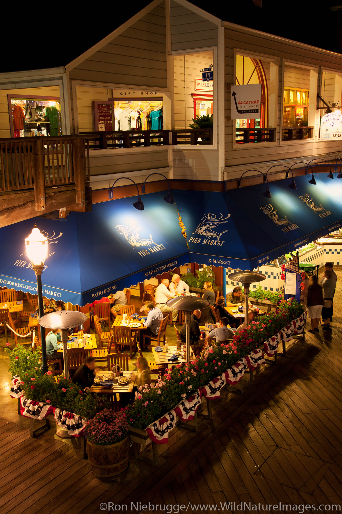 Pier 39, Fisherman's Wharf, San Francisco, California.