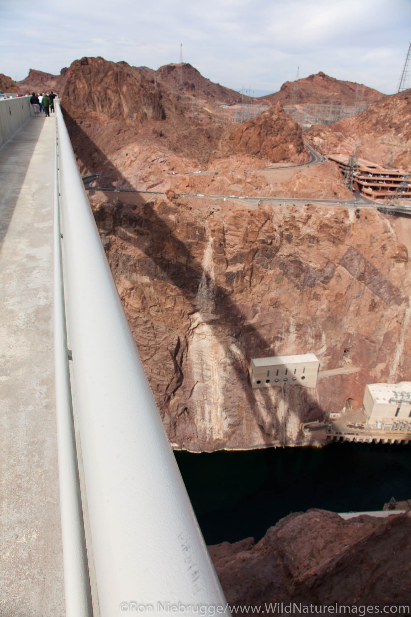 Mike O'Callaghan – Pat Tillman Memorial Bridge also called the Hoover Dam Bypass, Mojave Desert, Nevada