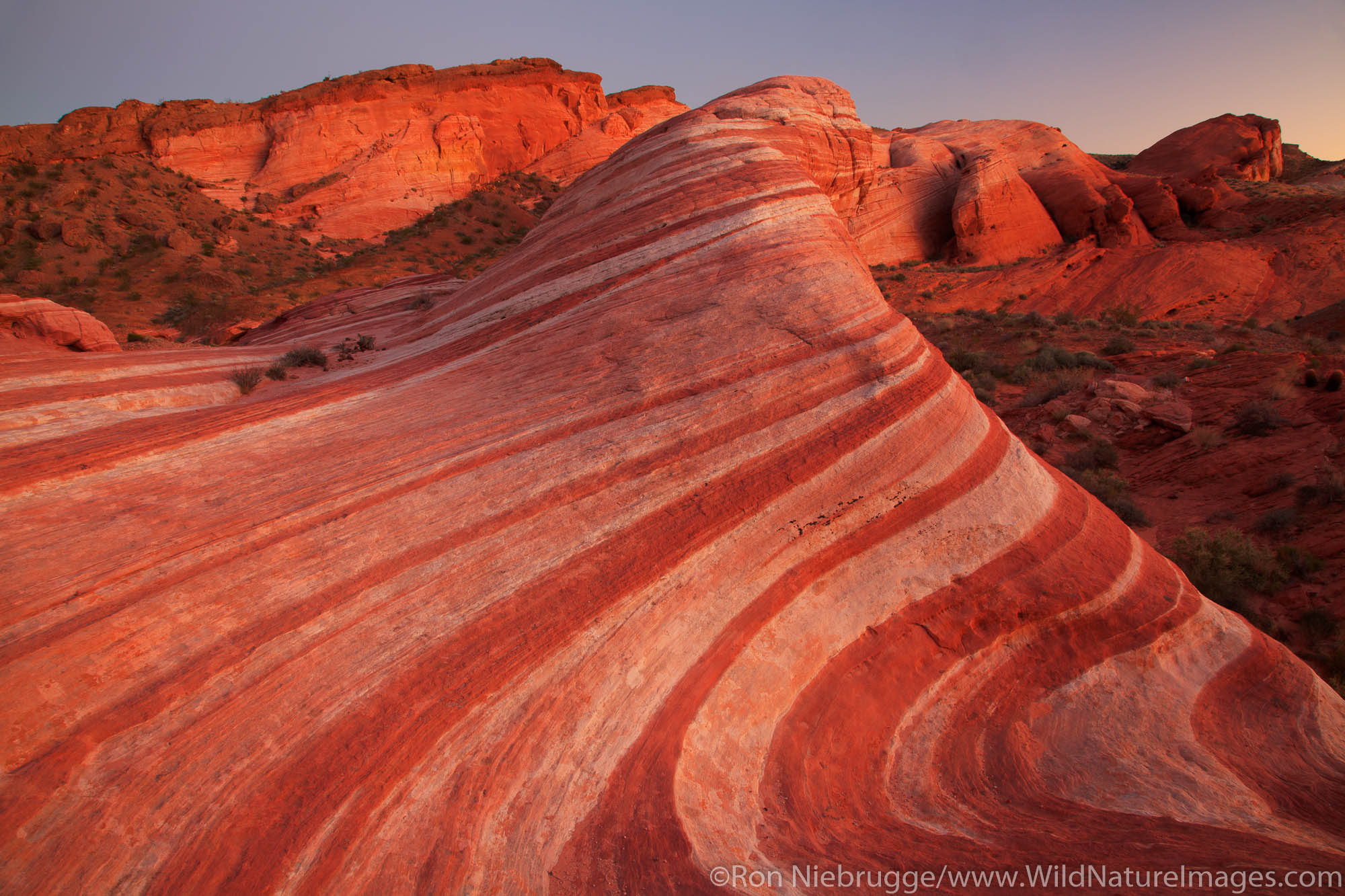 Fire Wave, Valley of Fire State Park, not far from Las Vegas, Nevada.