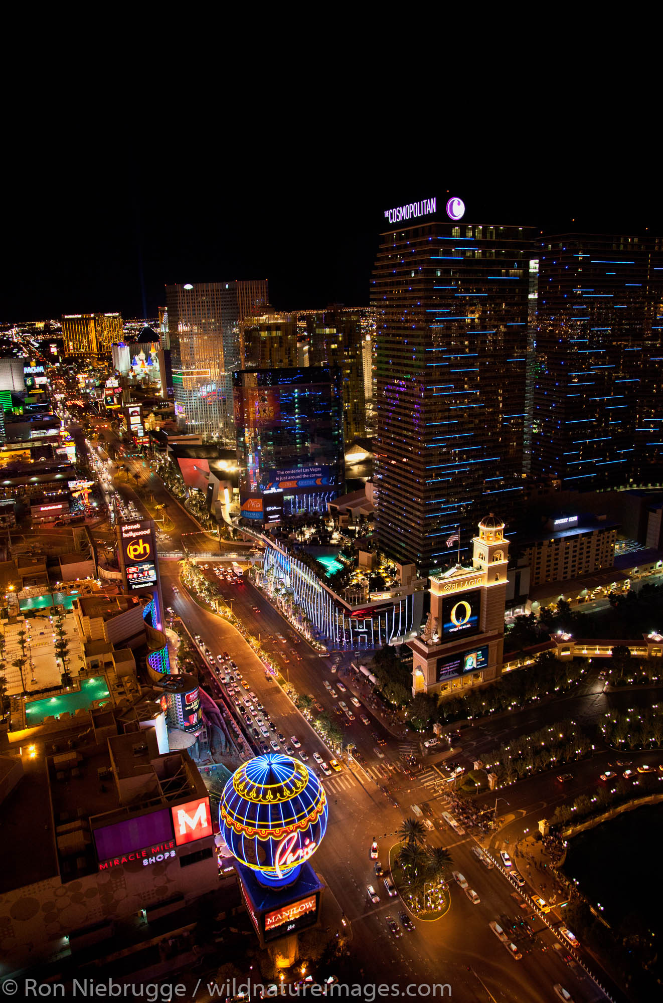 The Cosmopolitan along the Strip, Las Vegas, Nevada.