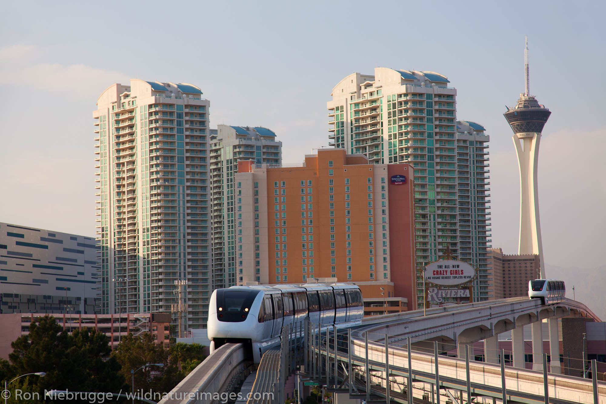 The monorail, Las Vegas, Nevada.