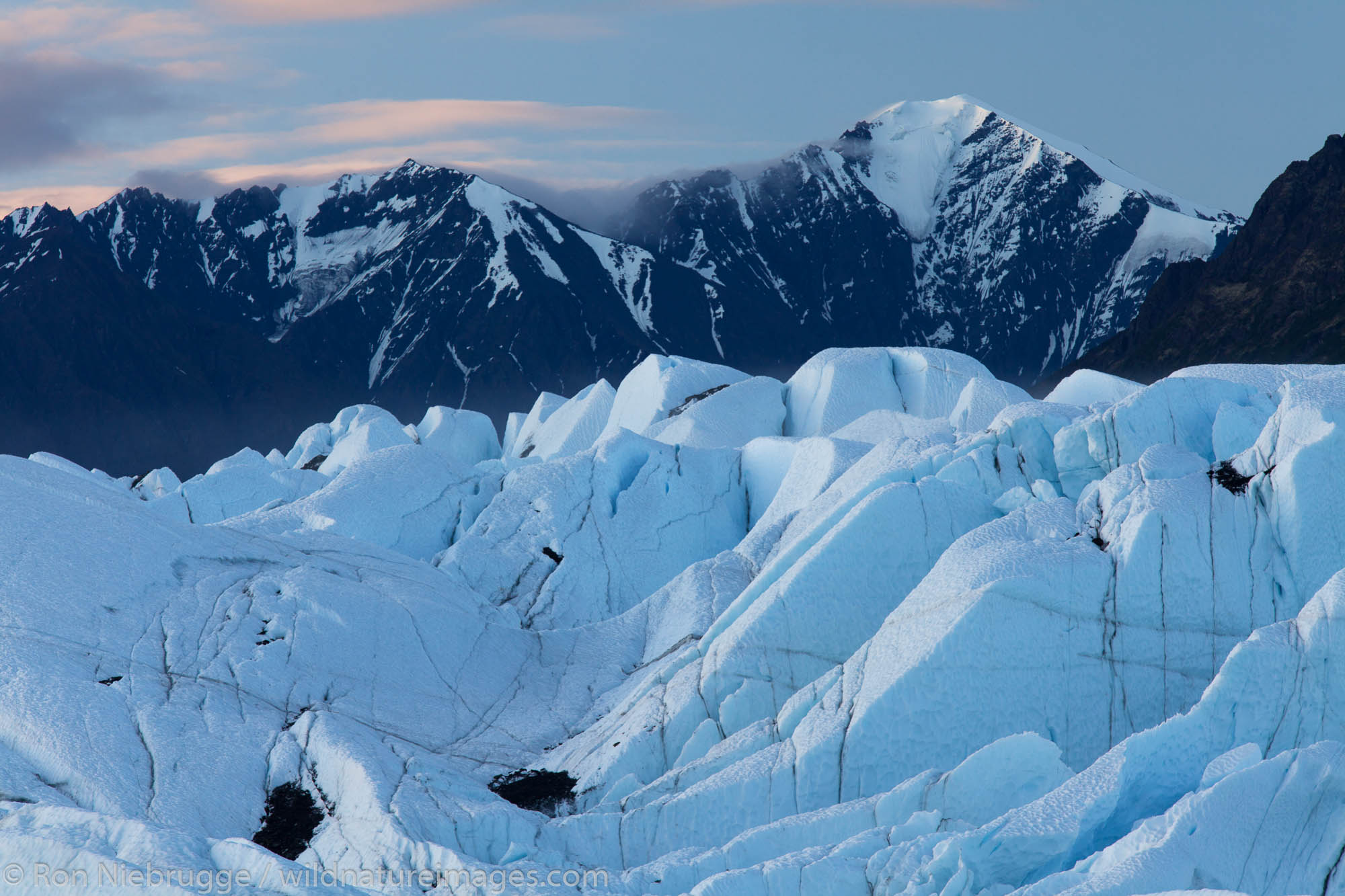 Matanuska Glacier, Alaska.