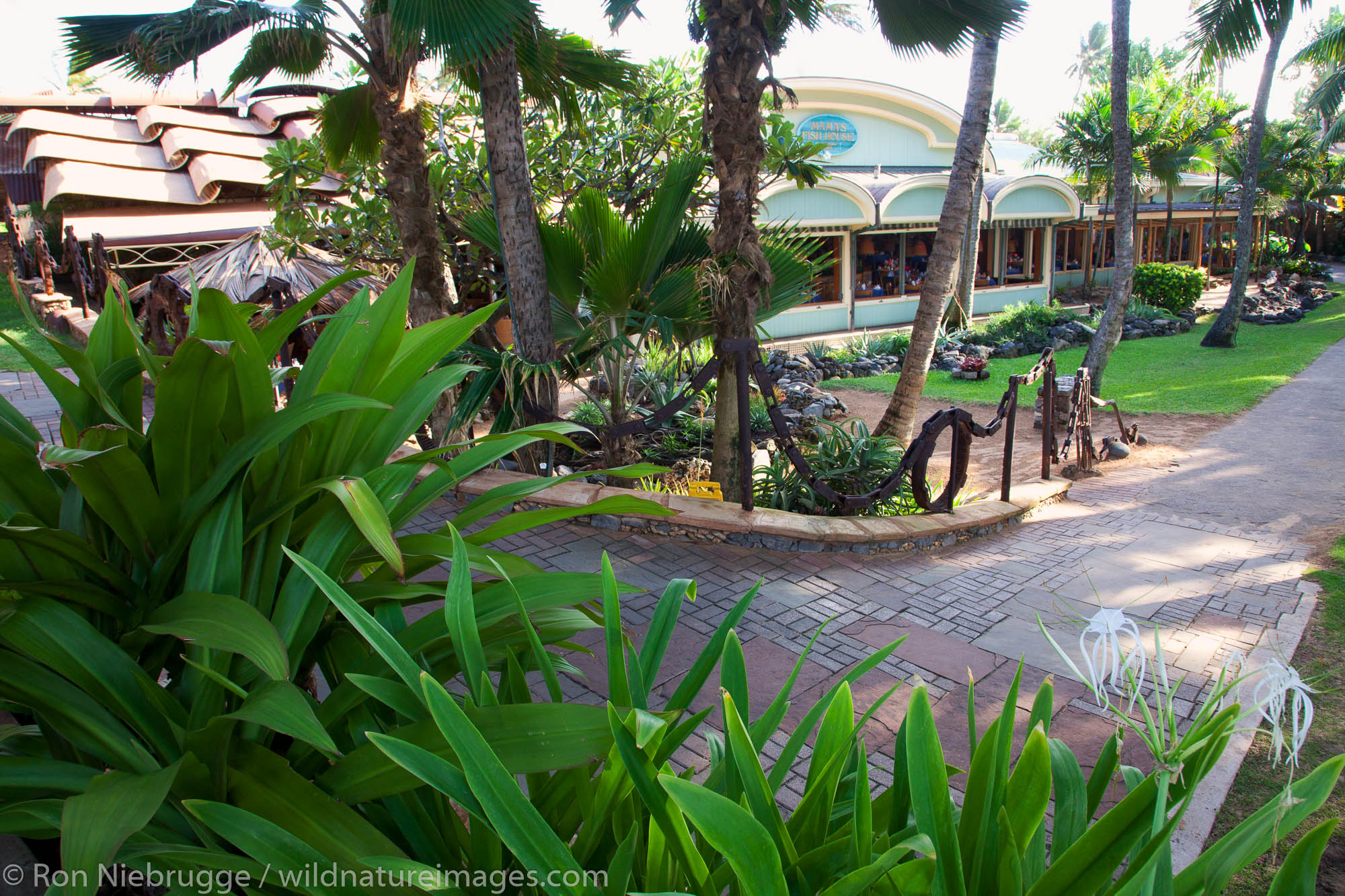 Mama's Fish House, Kuau Cove, Maui, Hawaii.