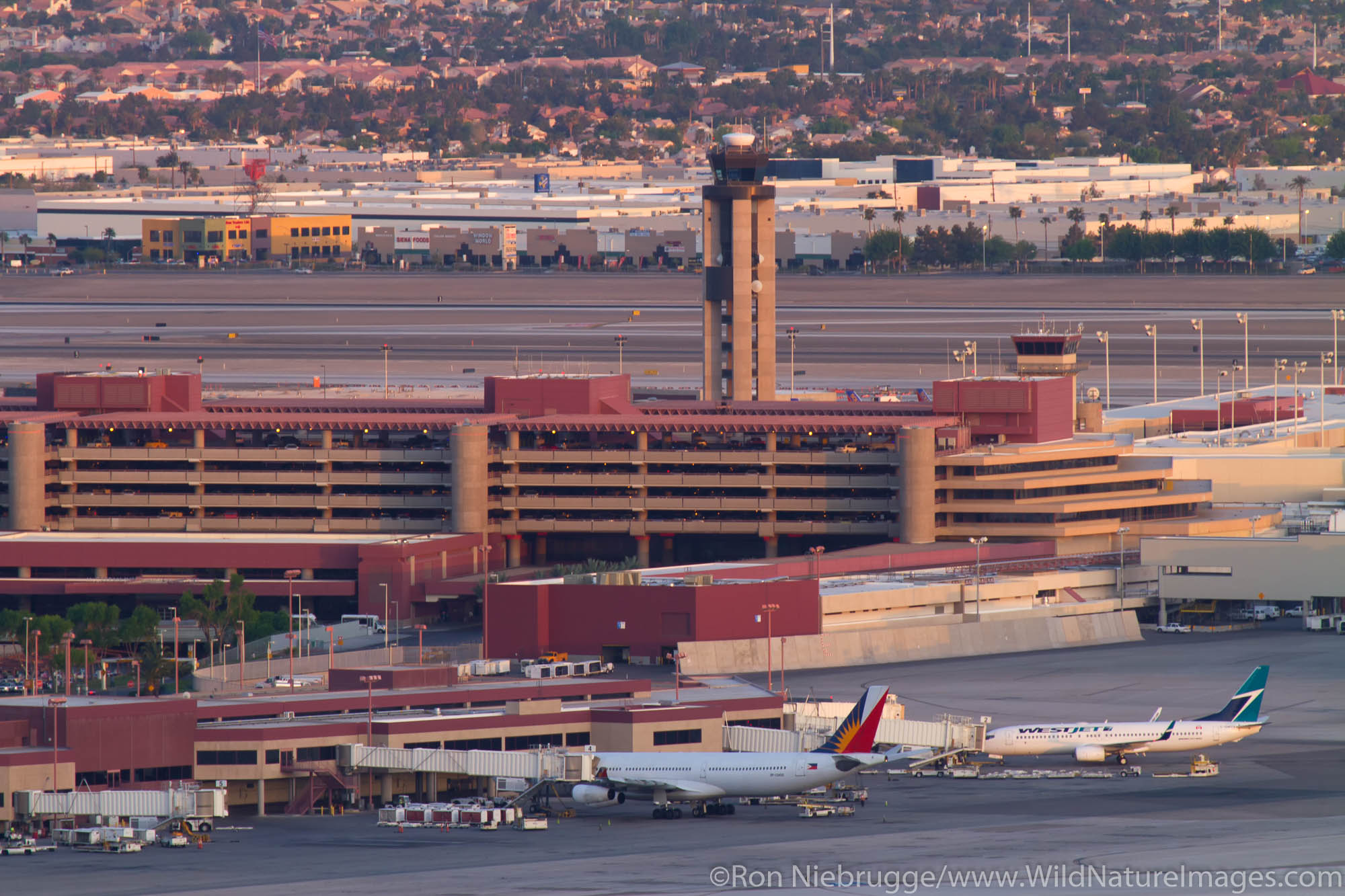 McCarran International Airport, Las Vegas, Nevada.