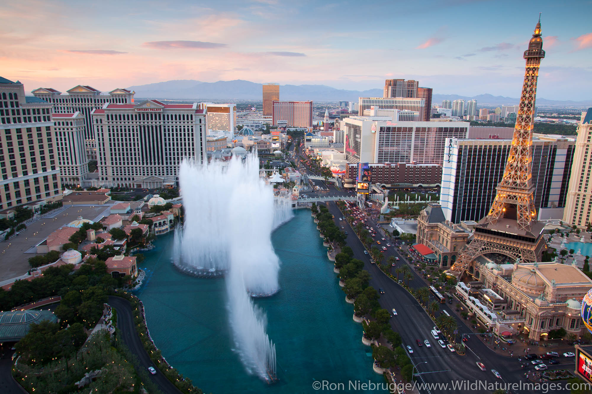 Fountains of Bellagio, Las Vegas, Nevada.