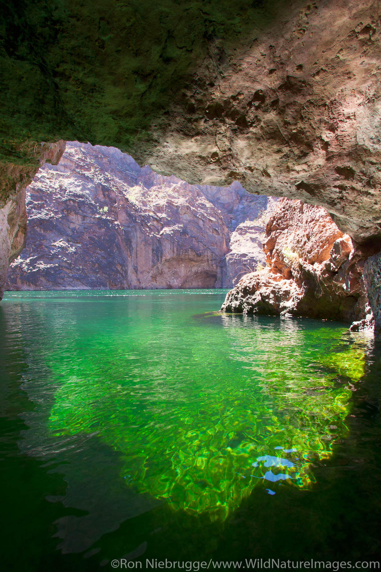 Kayaking on the Colorado River, Lake Mead National Recreation Area, near Las Vegas, Nevada.