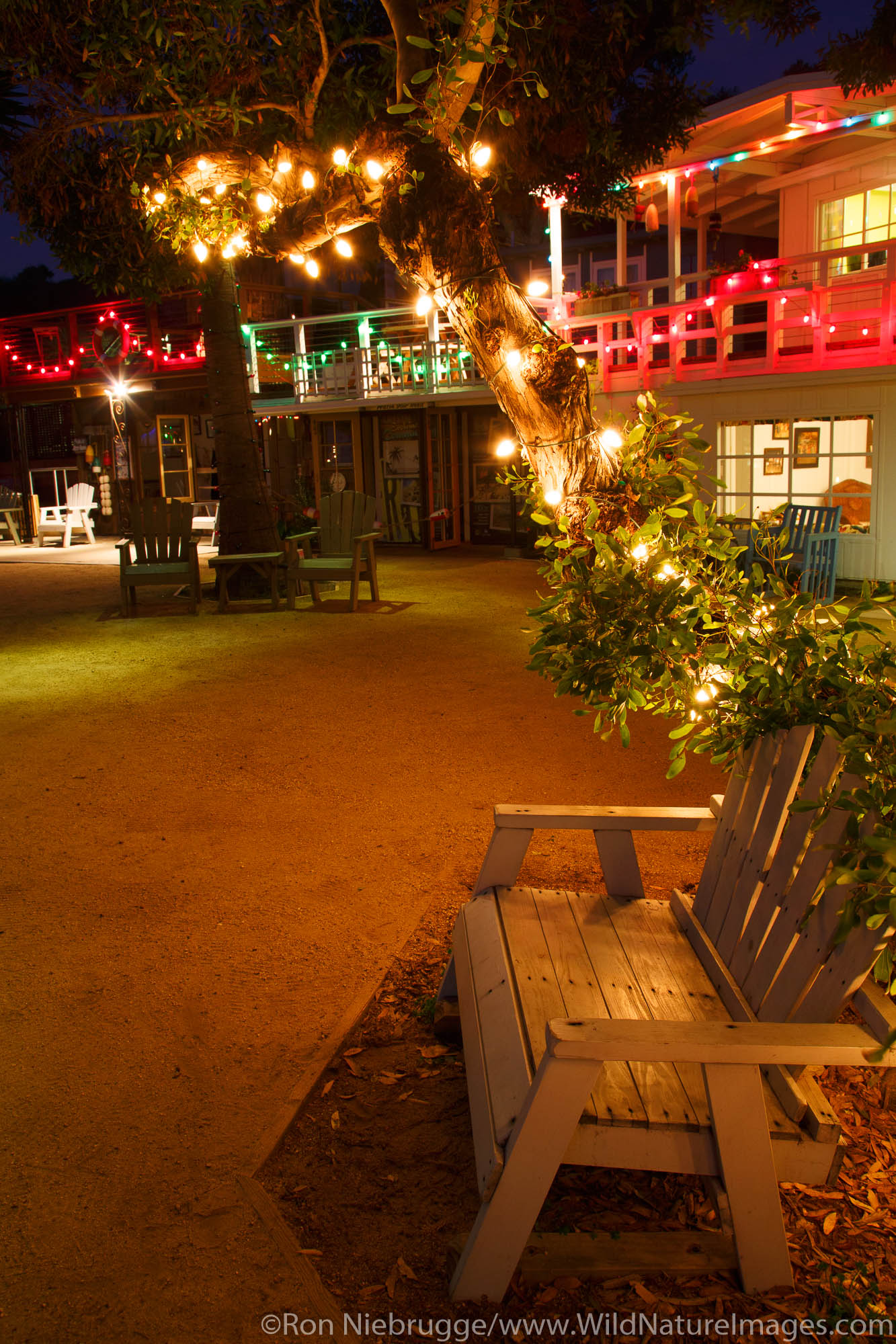 Crystal Cove Beach Cottages, Crystal Cove State Park, Newport Beach, Orange County, California.
