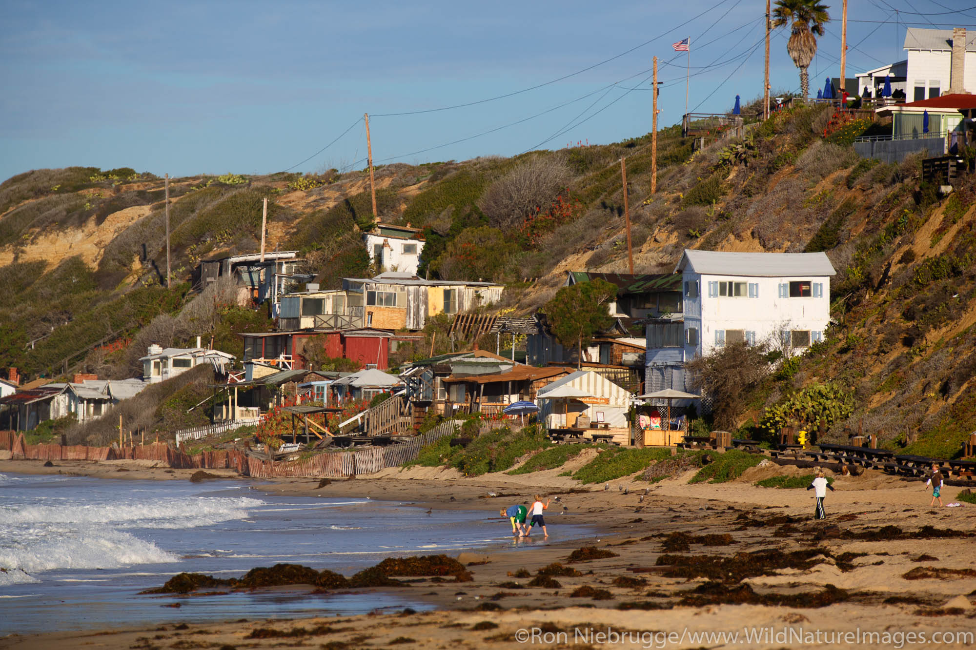 Crystal Cove State Park, Newport Beach, Orange County, California.